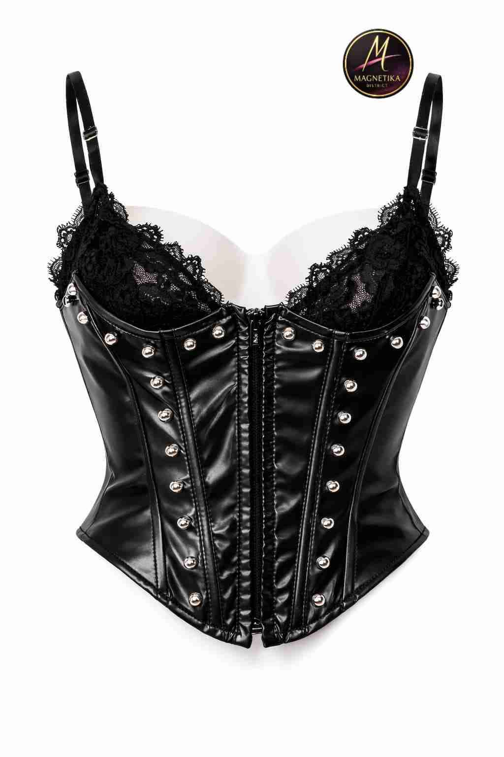 Top azul sin tirantes - 4