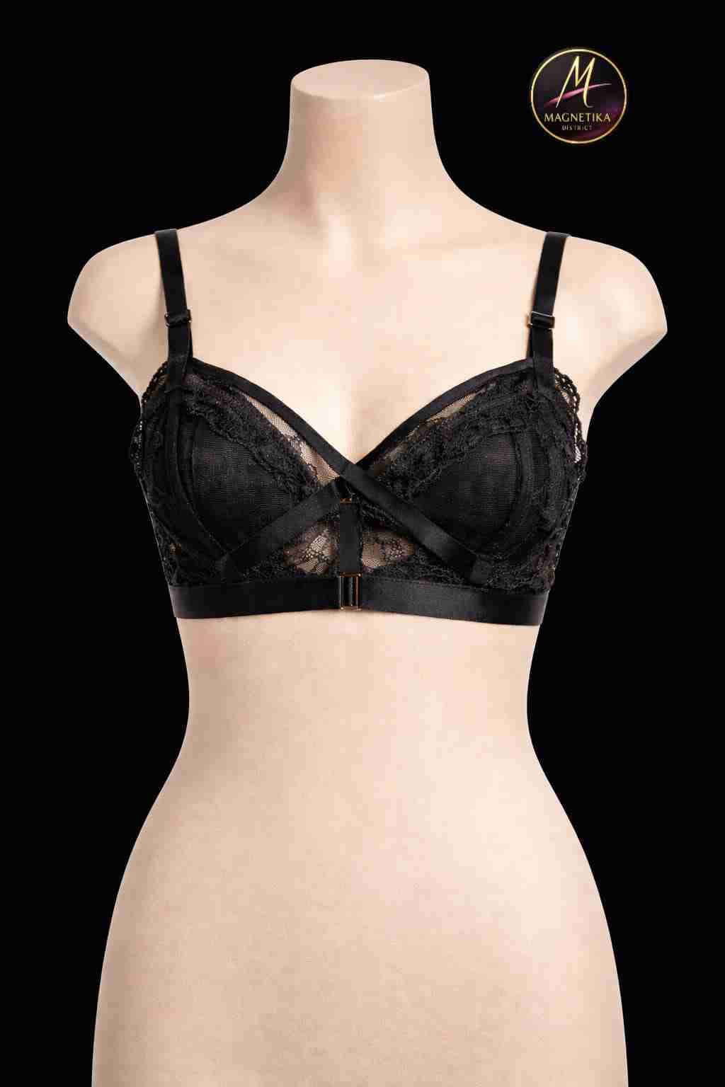 Top azul sin tirantes - 6