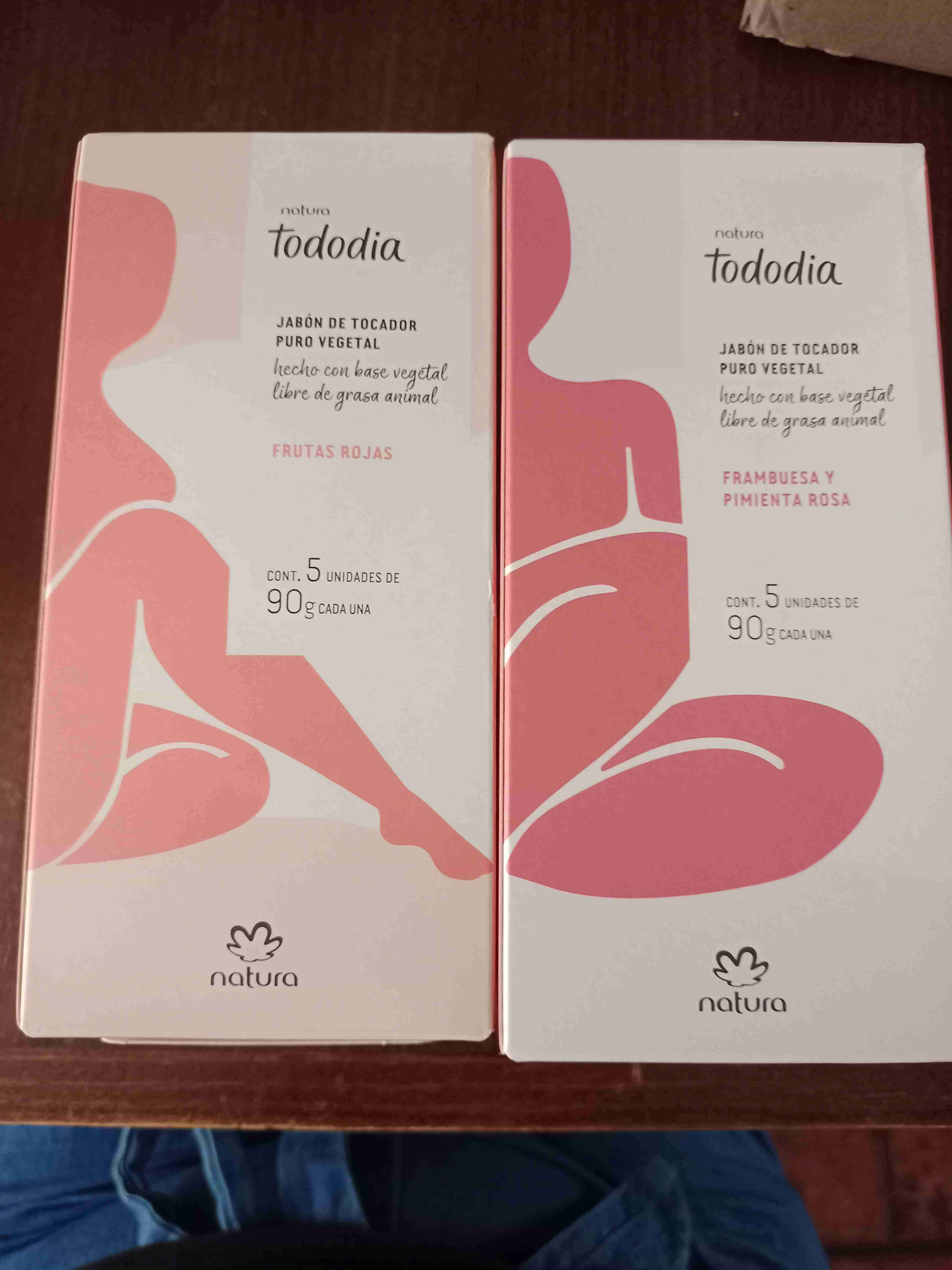 Jabón Natura Tododia Frutas Rojas