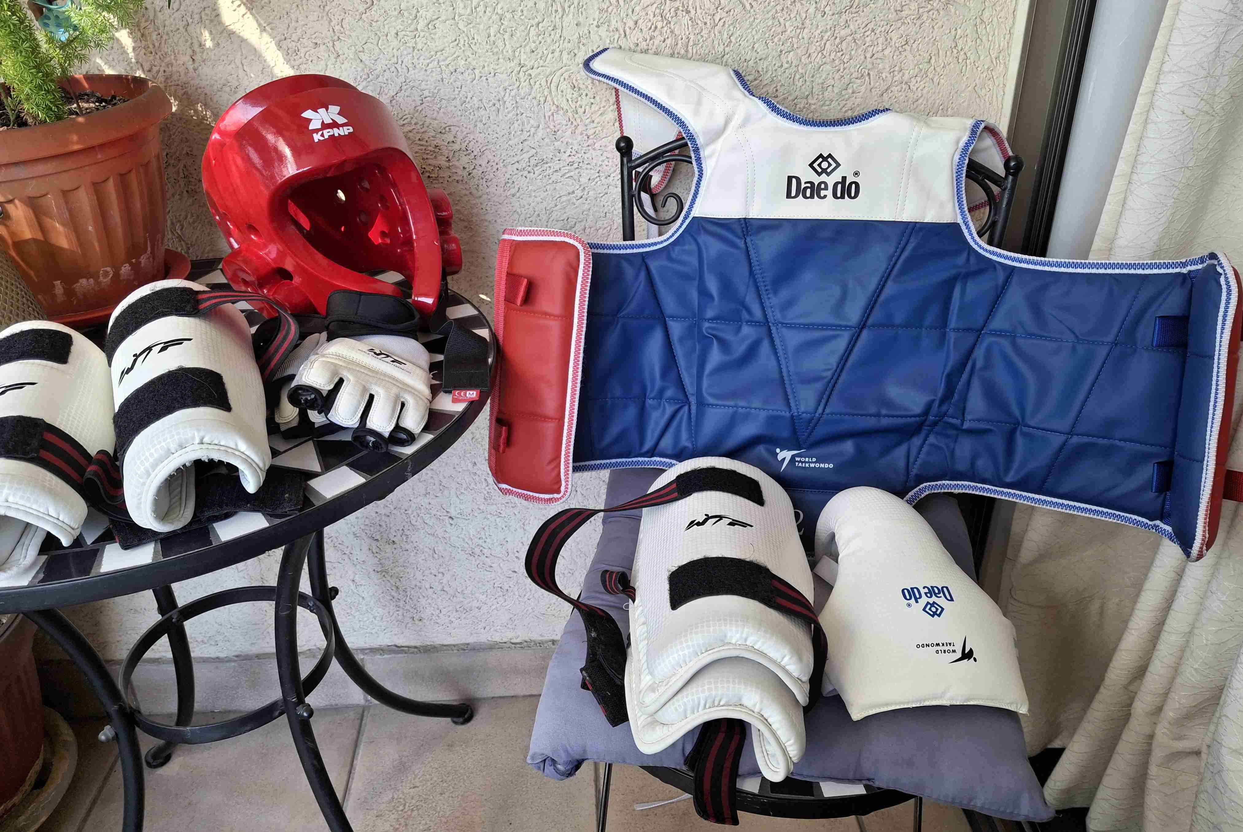 Equipo completo de taekwondo - miniatura 1