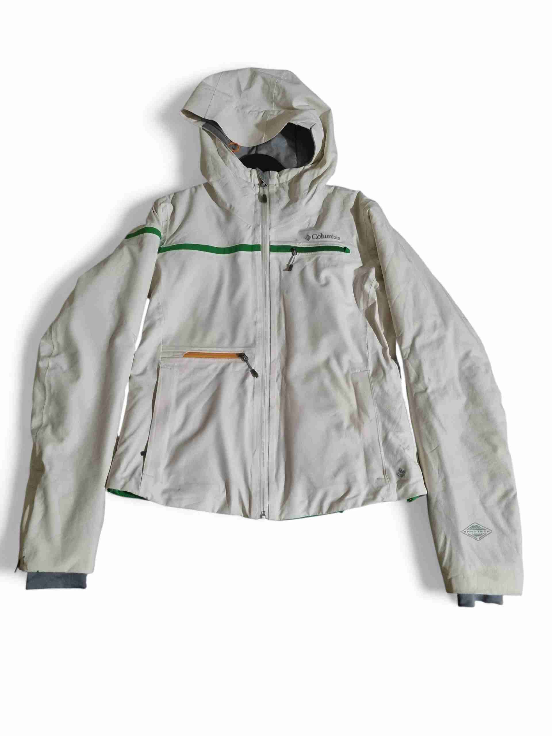 Chaqueta blanca con capucha Columbia Original - miniatura 2