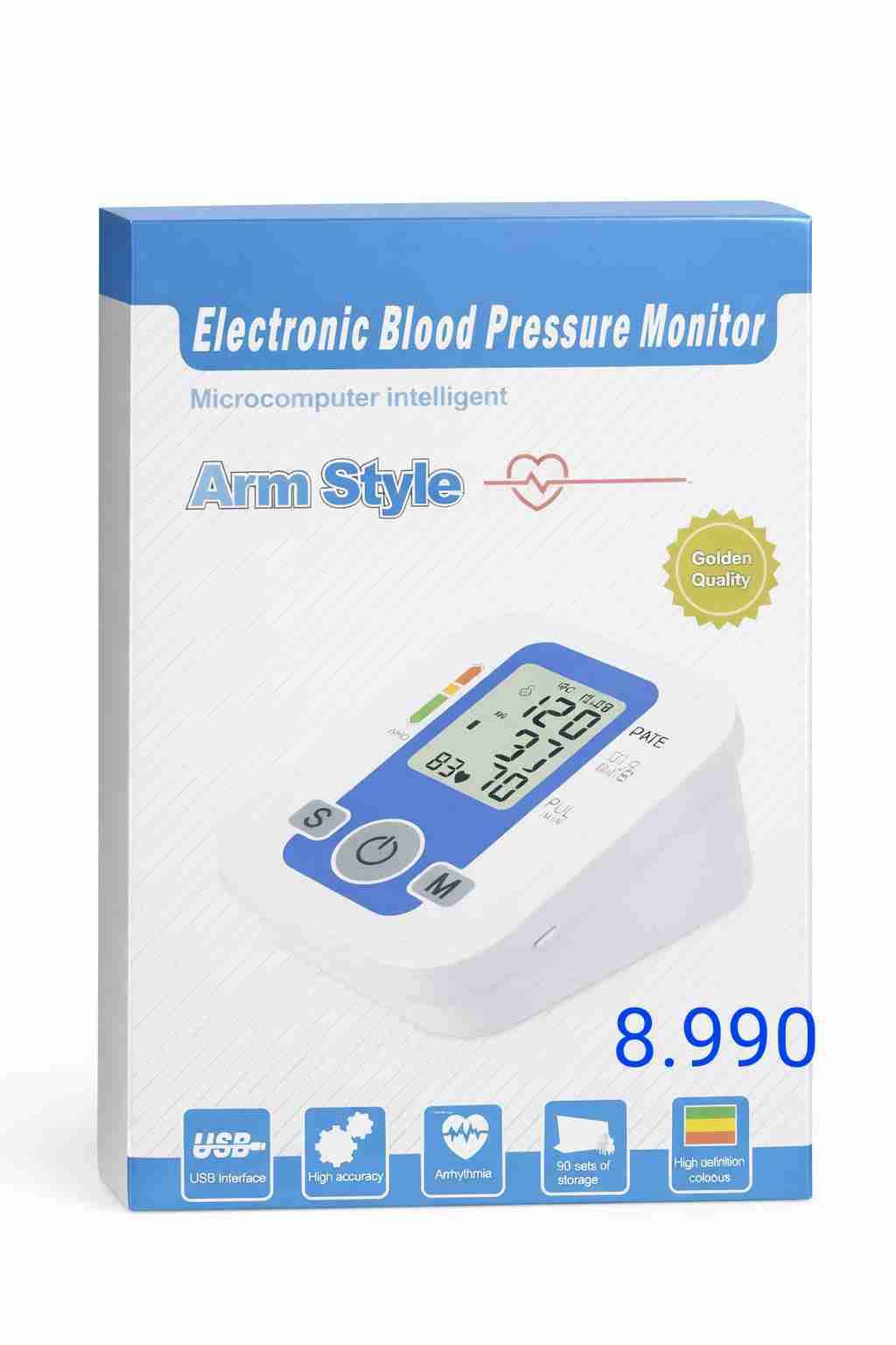 Monitor de presión arterial electrónico