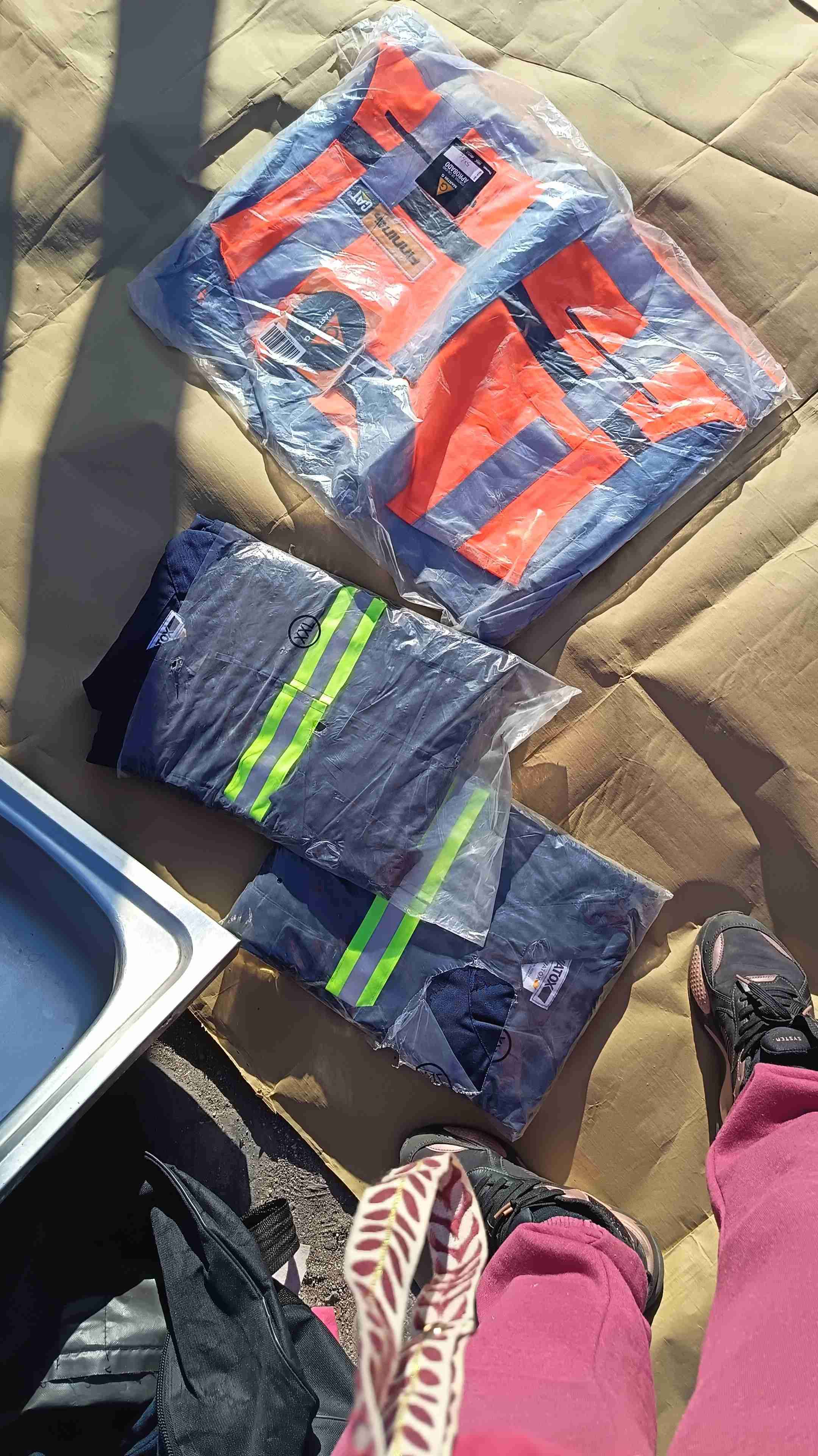 Overol reflectante de seguridad