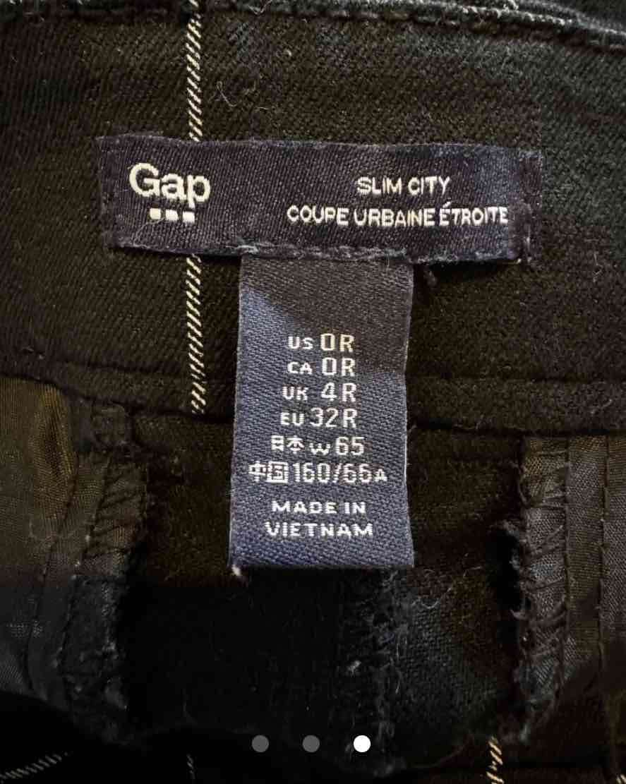 Pantalones negros con cuadros - miniatura 3