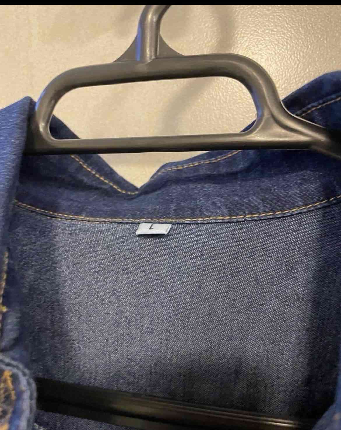 Camisa de mezclilla azul - miniatura 3