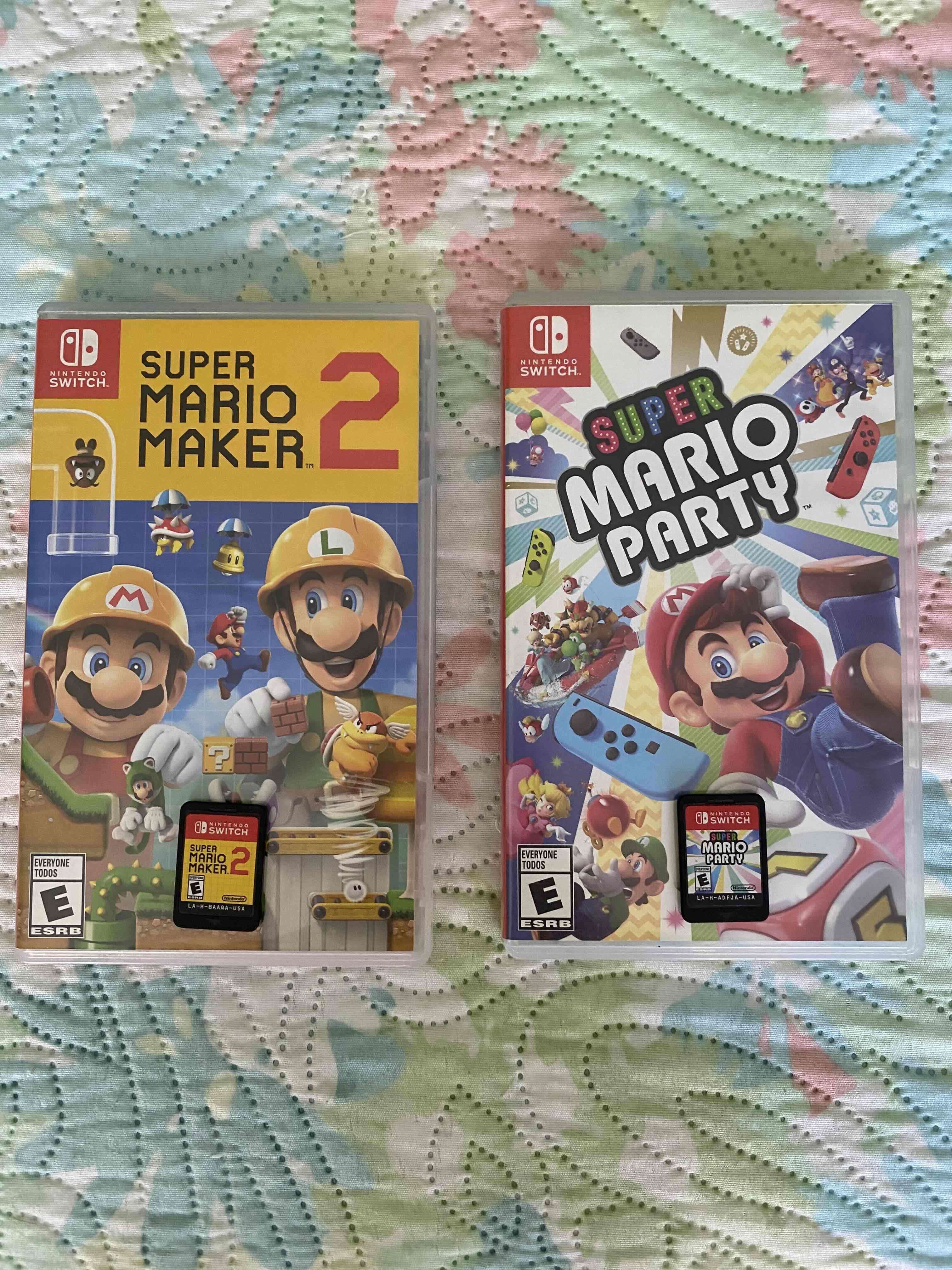 Super Mario Maker 2 Nintendo y Super Mario Party