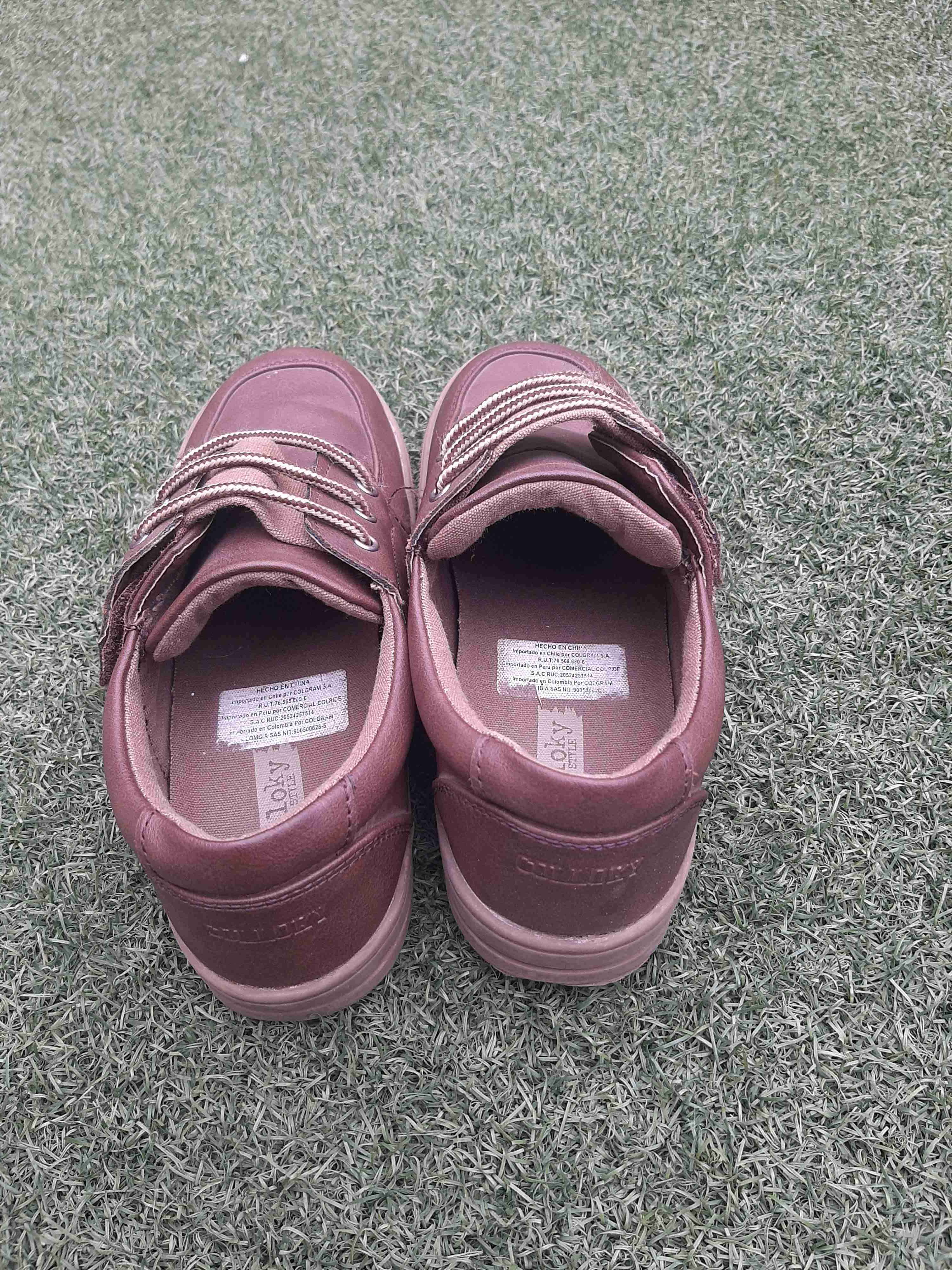 Zapatos marrones casuales para niño - miniatura 2