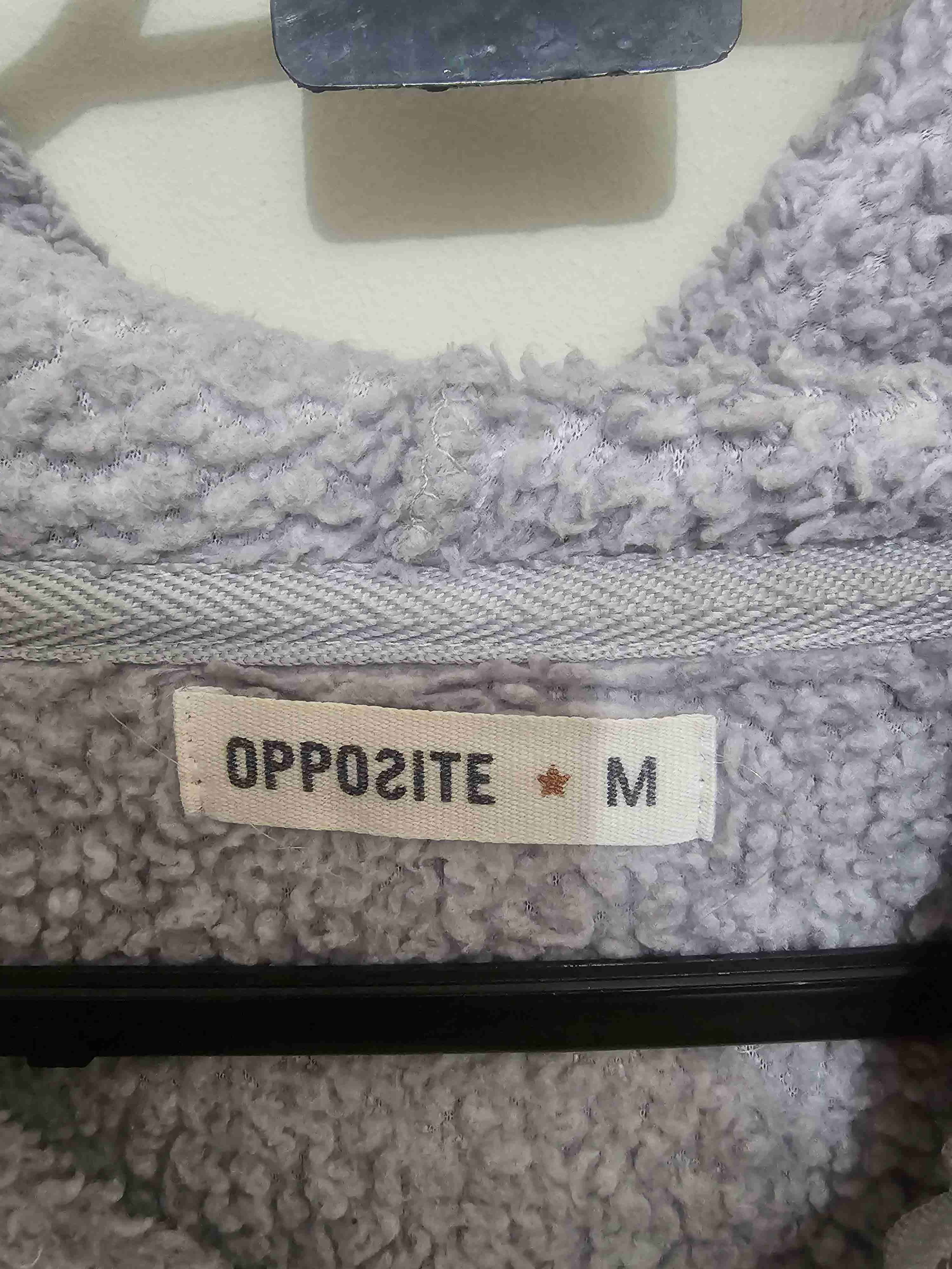 Chaqueta polar lila con capucha - 3