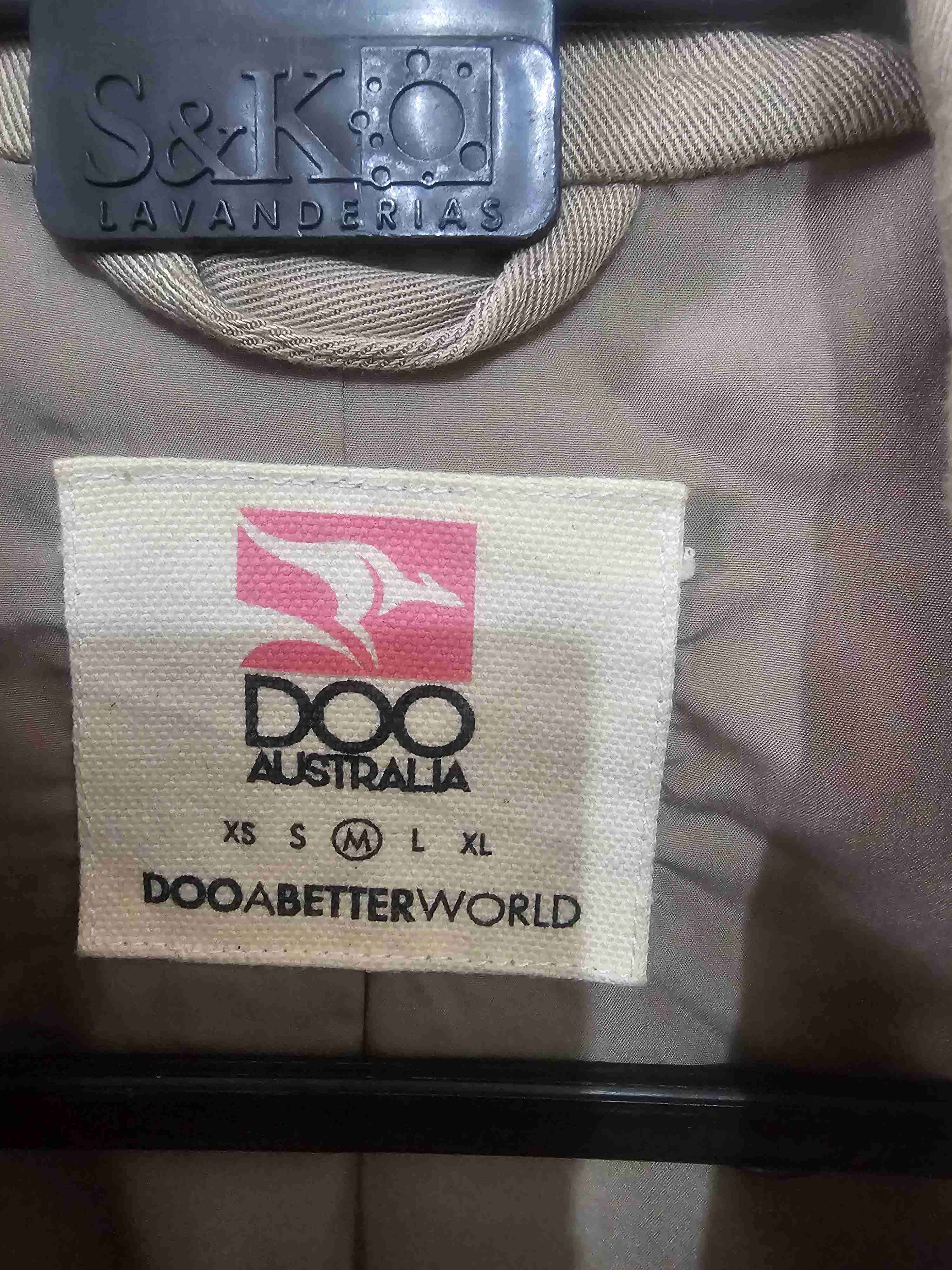 Chaqueta beige con cierre - miniatura 3