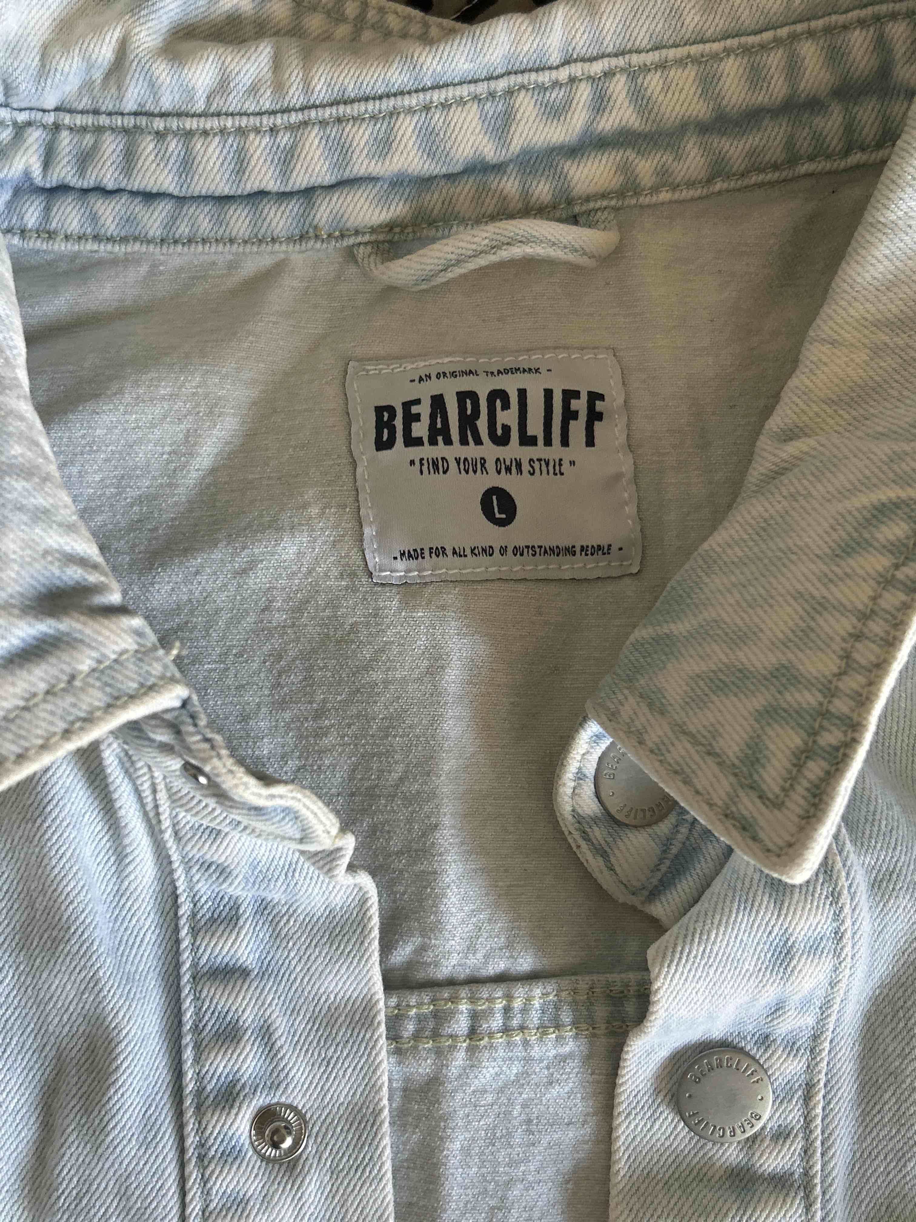 Camisa de mezclilla clara BEARCLIFF - miniatura 2