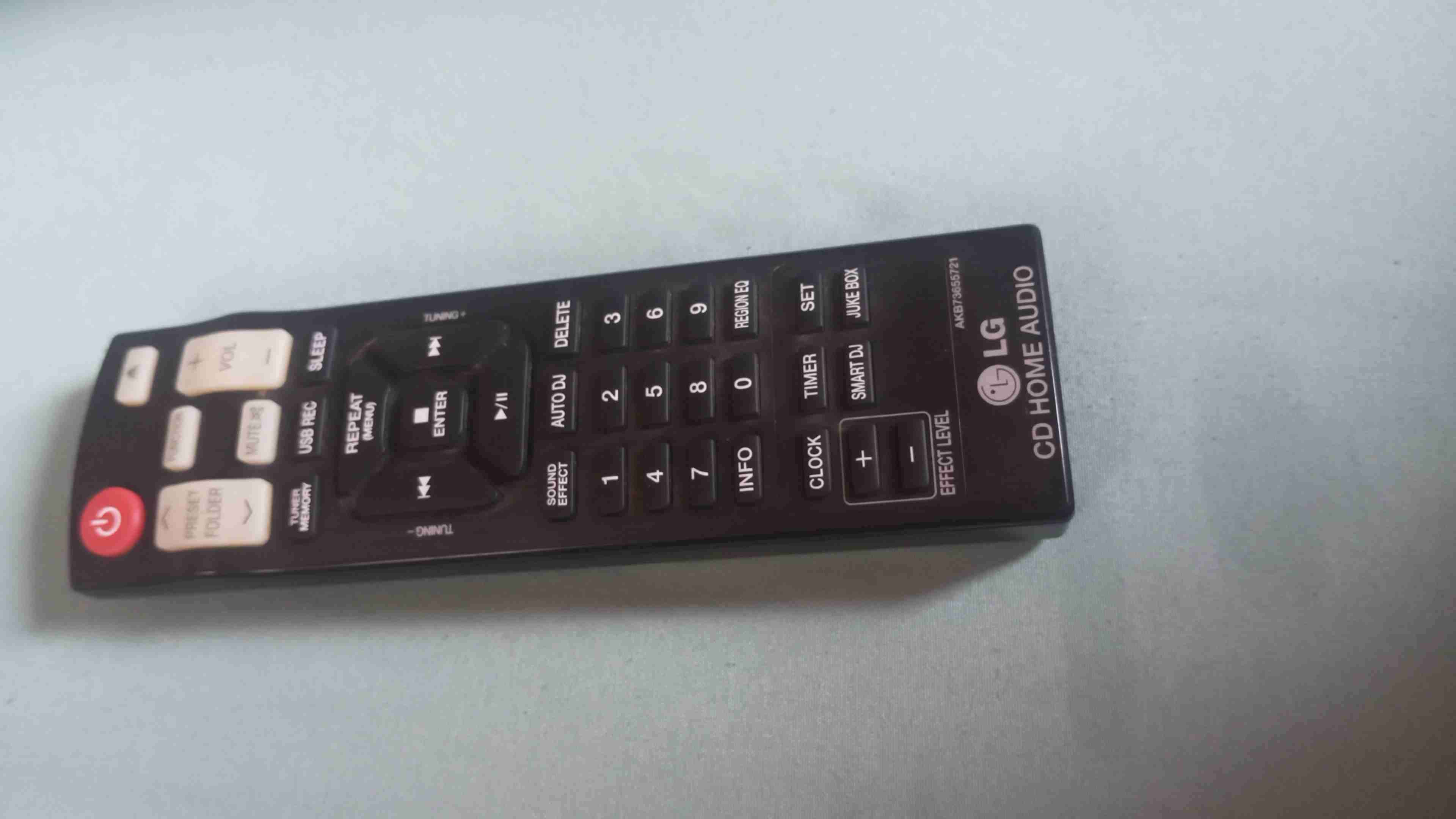 Control remoto LG CD Home Audio - miniatura 4