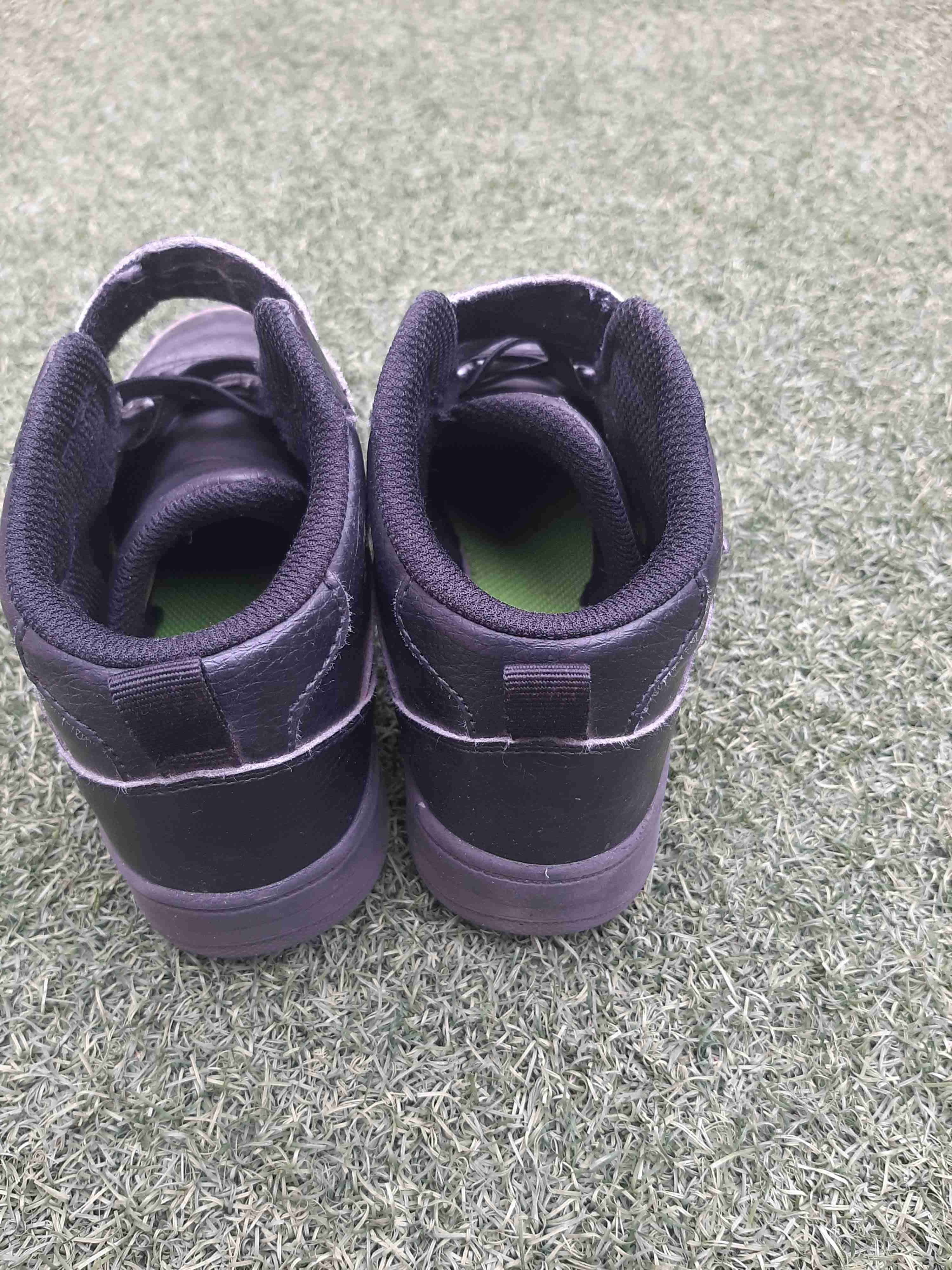 Zapatillas altas negras Skechers colegio - miniatura 2