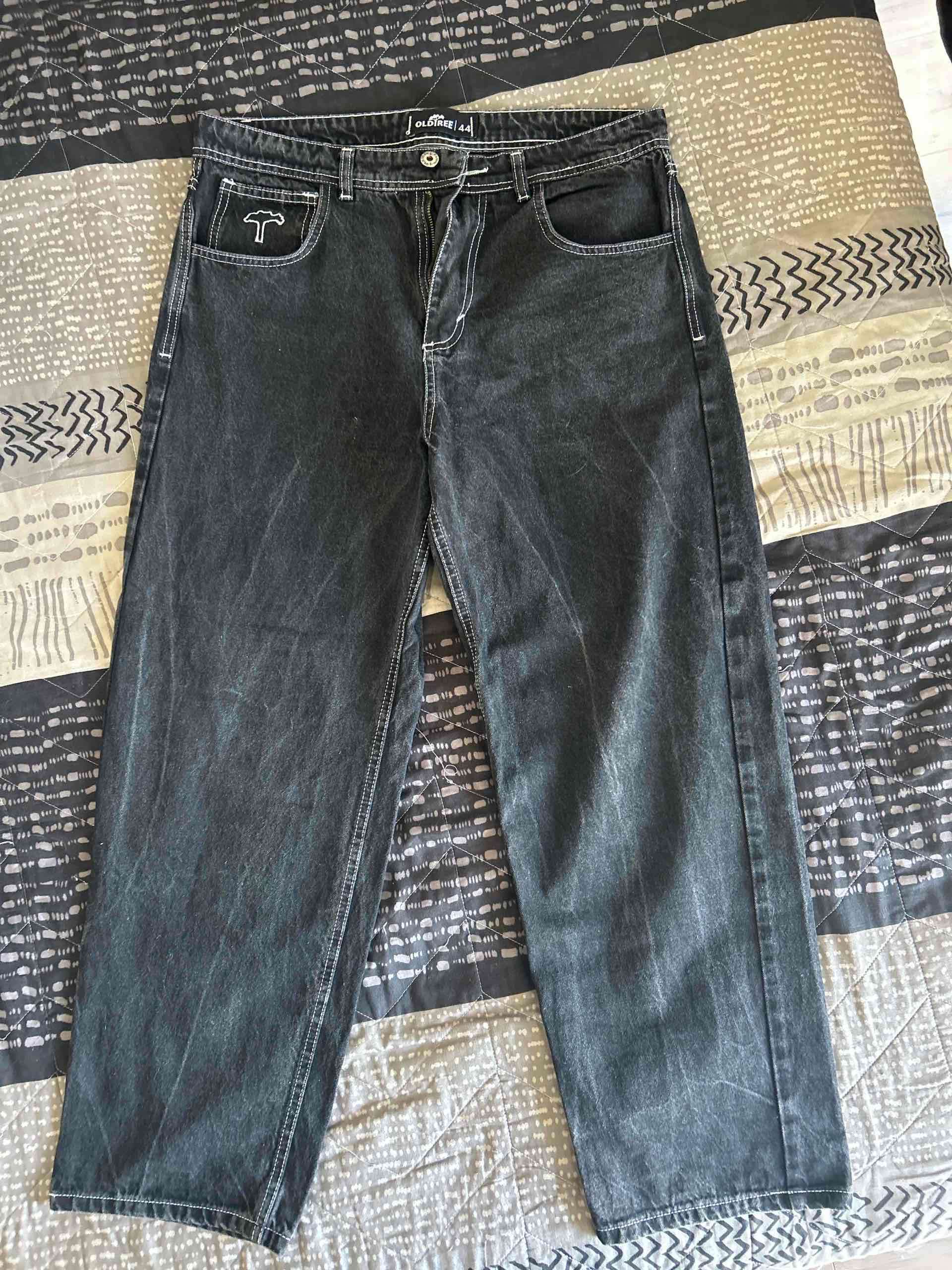 Jeans negros talla 44 - miniatura 1