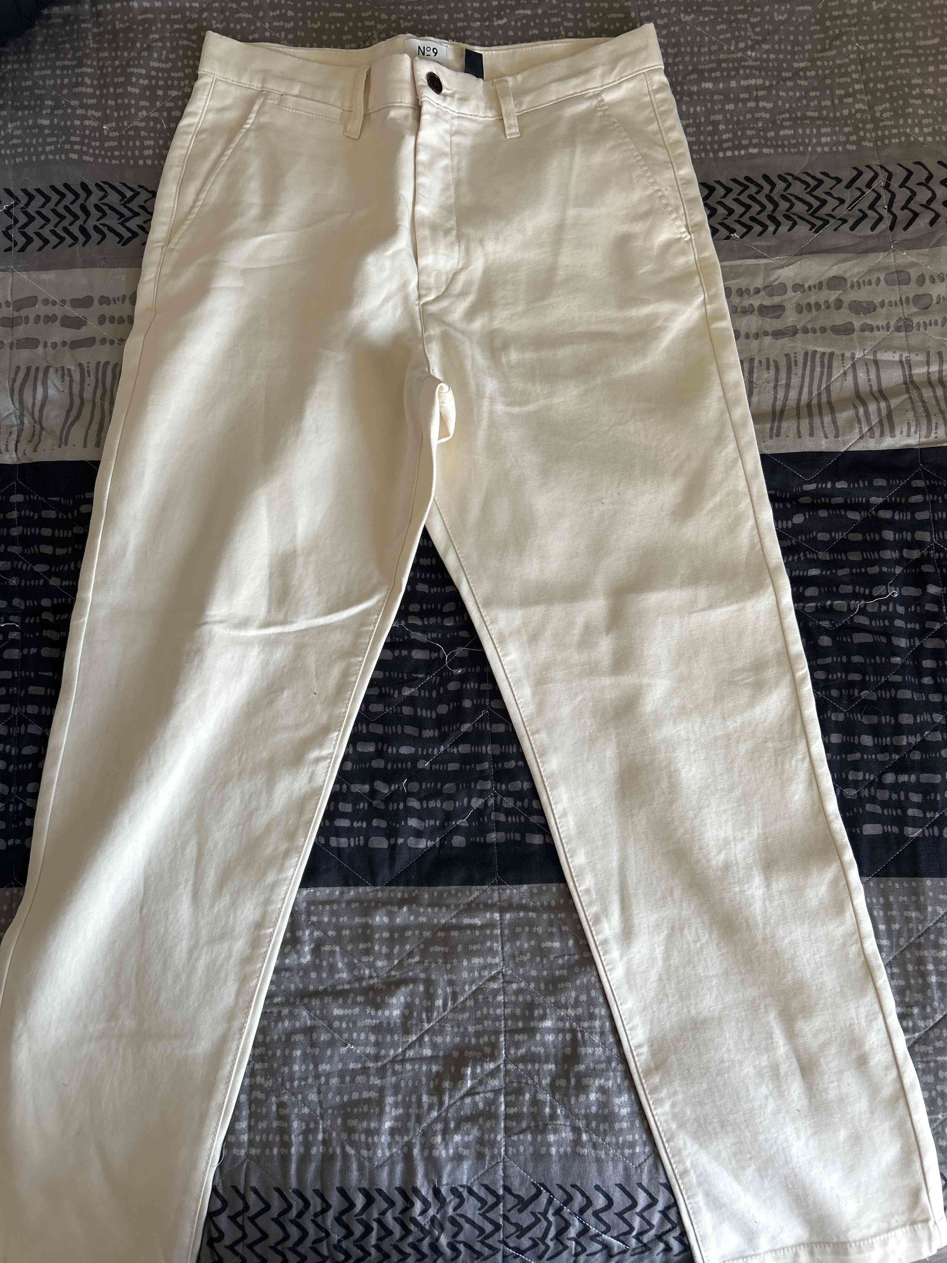 Pantalones beige de hombre - miniatura 1