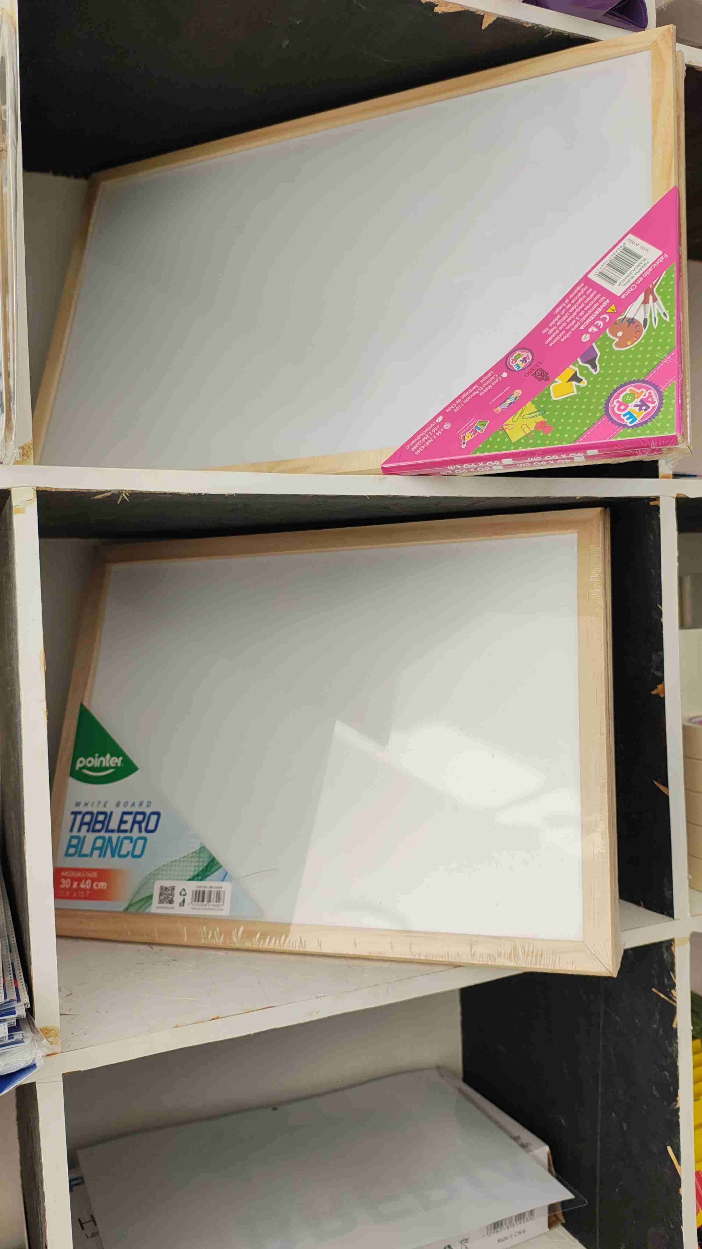 Tablero blanco 30x40 cm