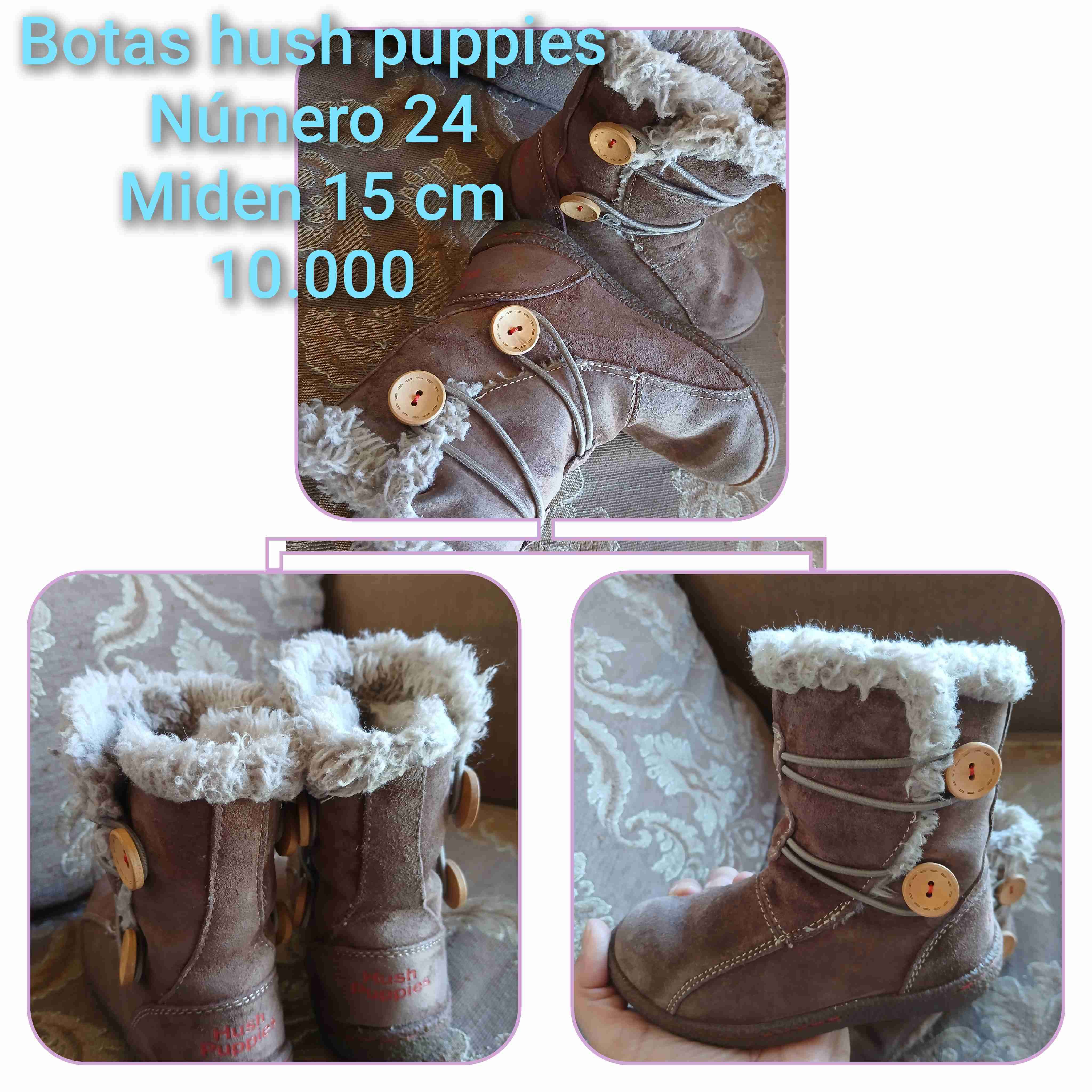 Botas Hush Puppies para niños - miniatura 1