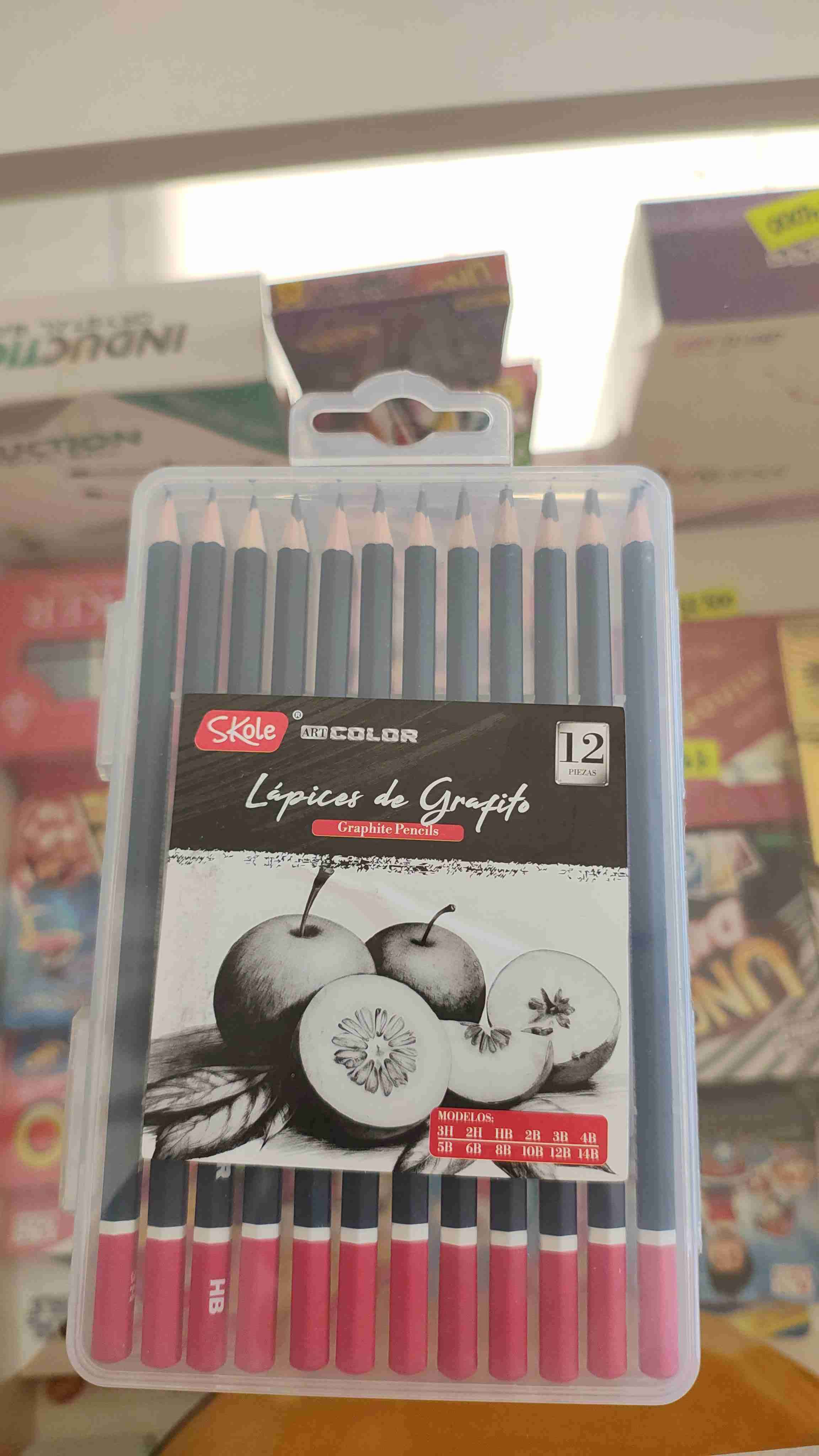 Set 12 lápices de grafito Skole