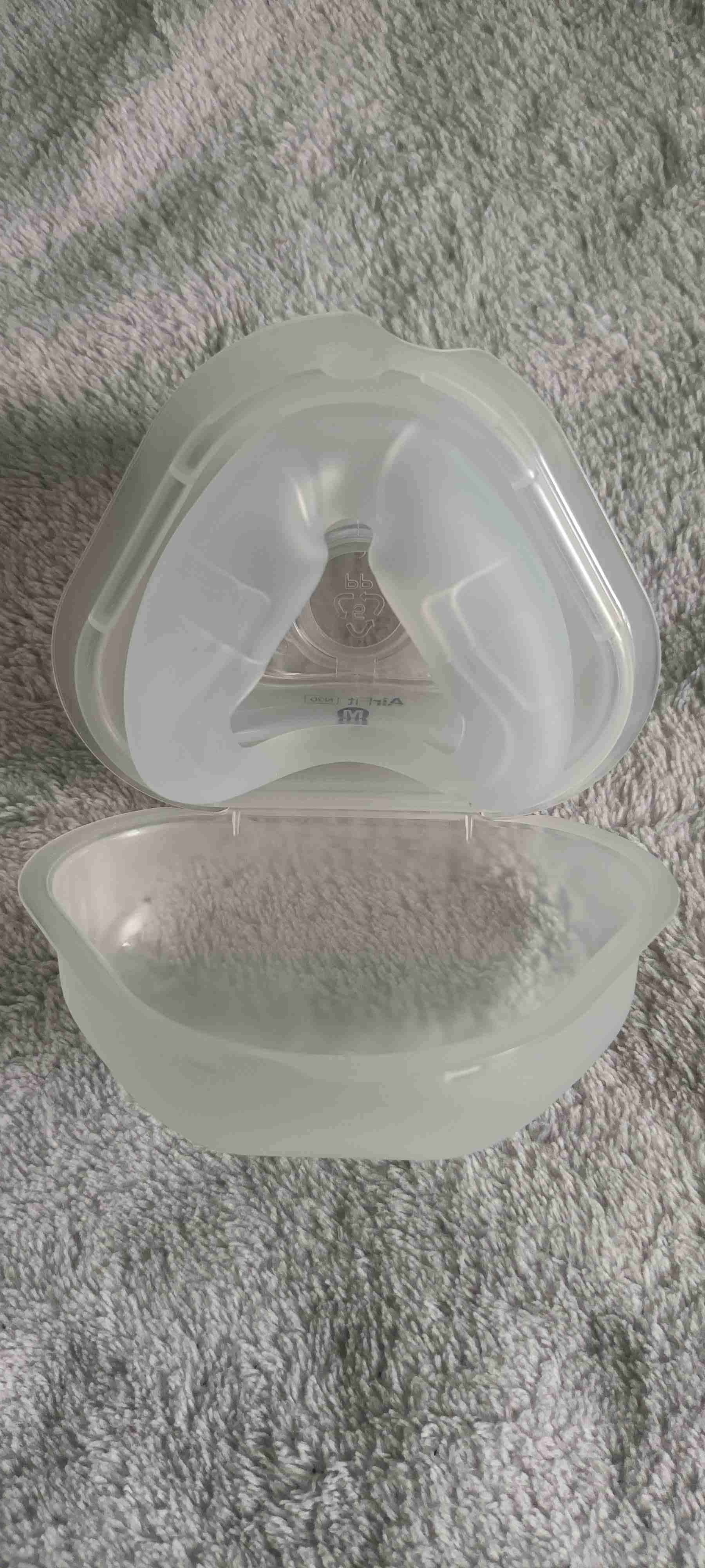 2 almohadillas nasal, Resmed tamaño M con estuche - miniatura 1