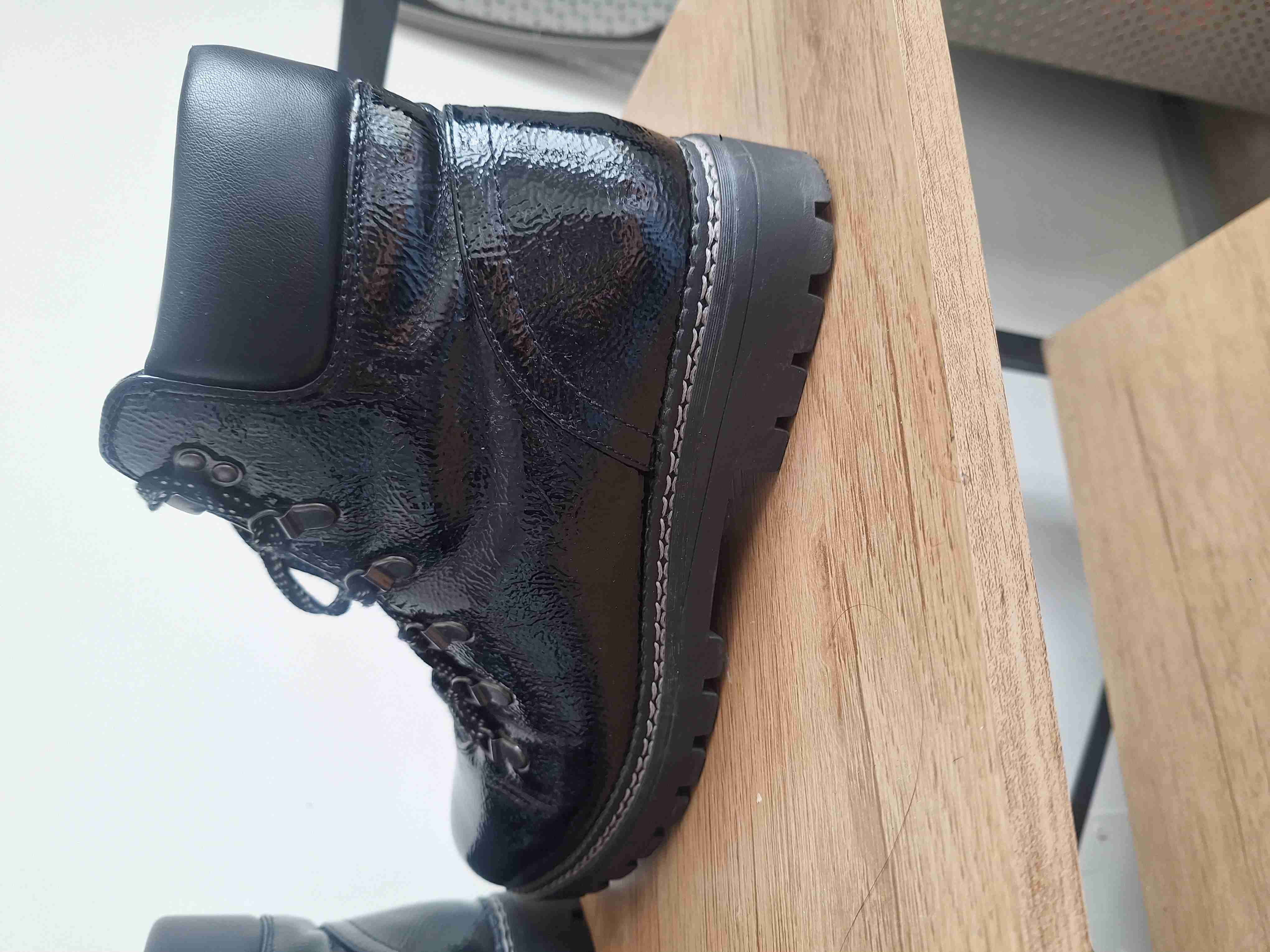 Botas negras charol - miniatura 6