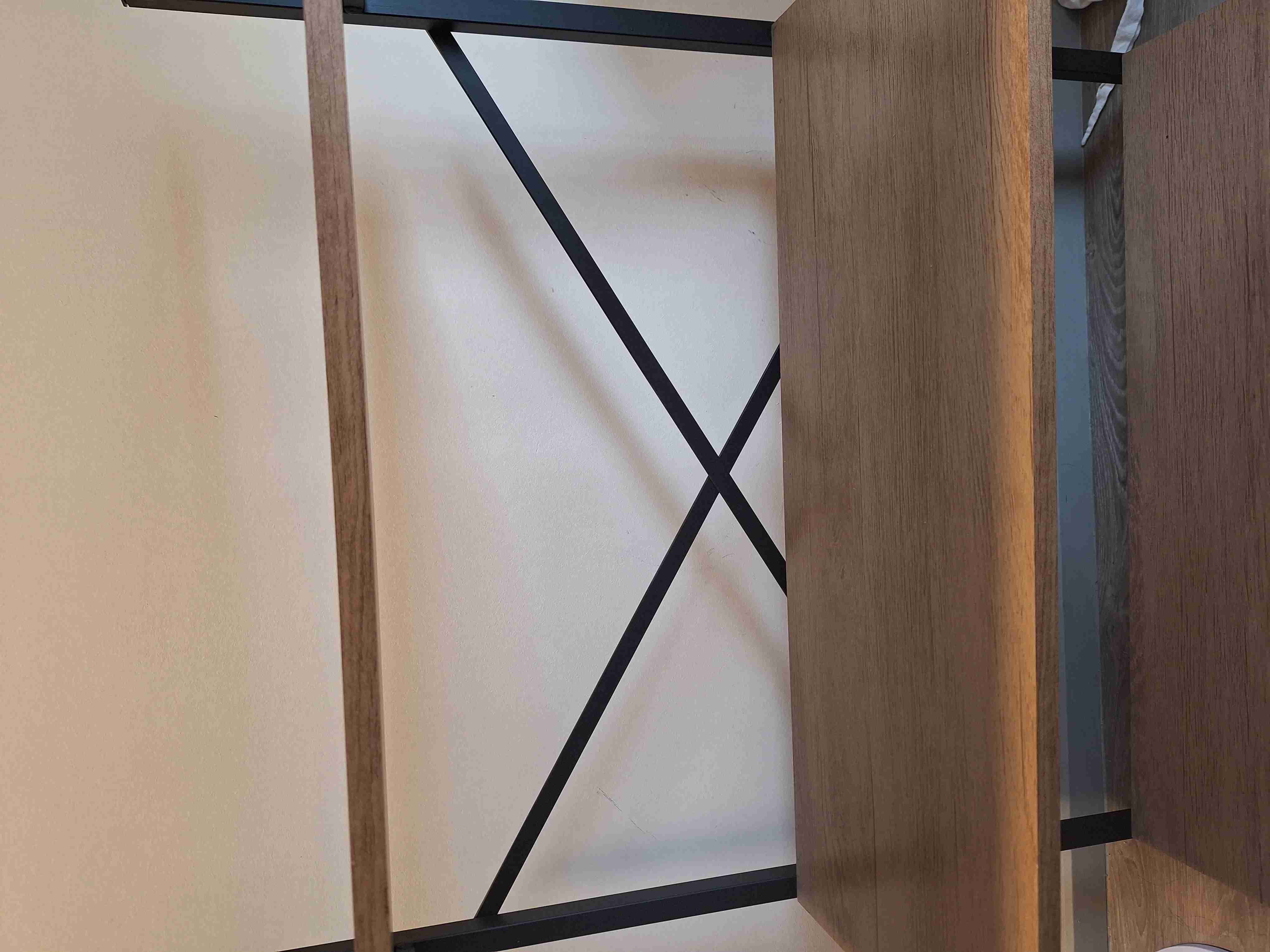 Estante metálico con repisas de madera - miniatura 5