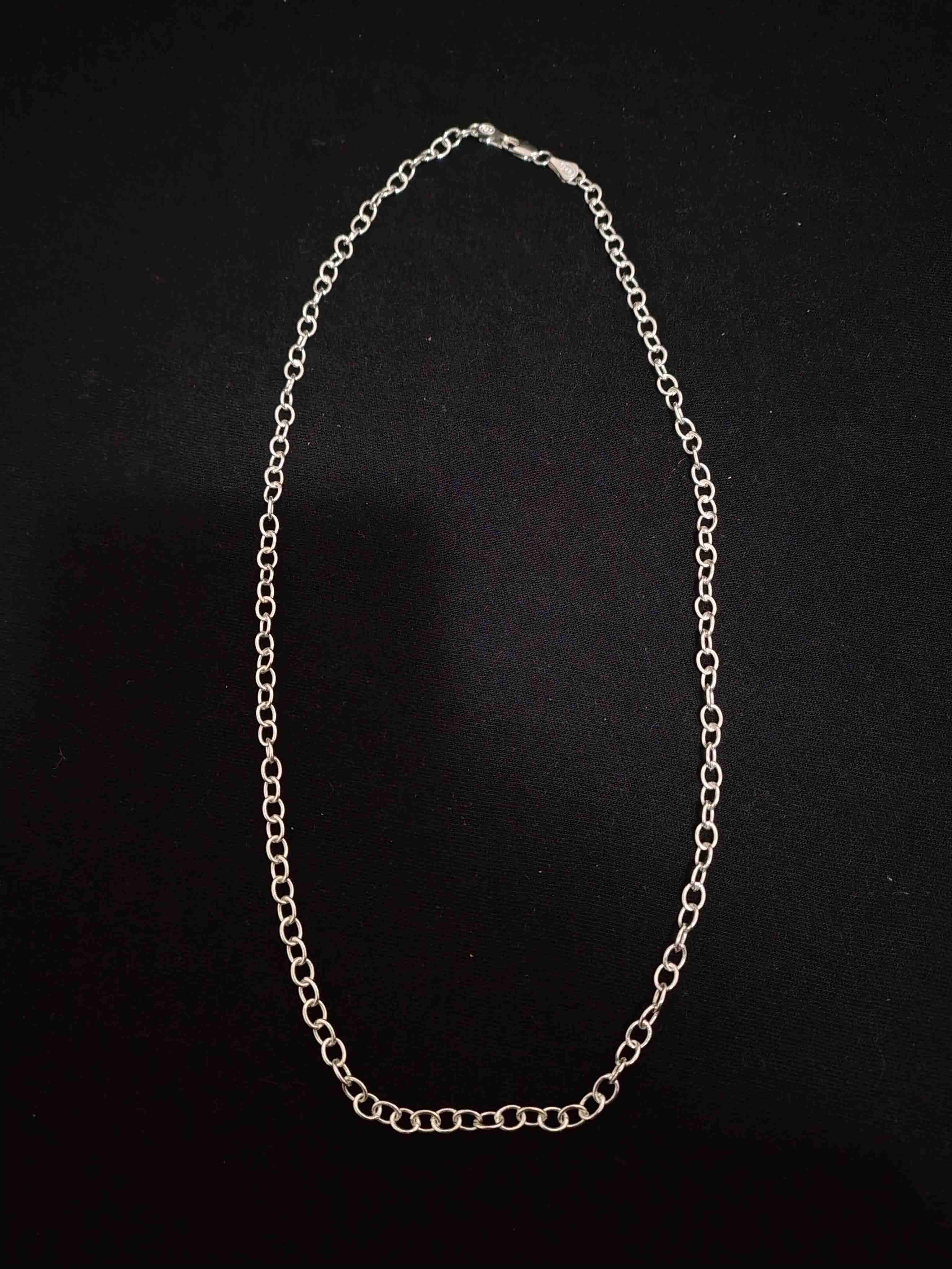 Collar de cadena plateada - miniatura 2