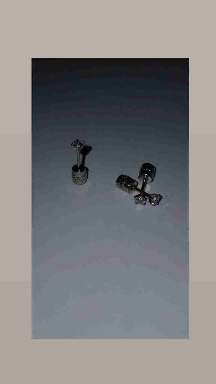 Piercing titanio grado implante