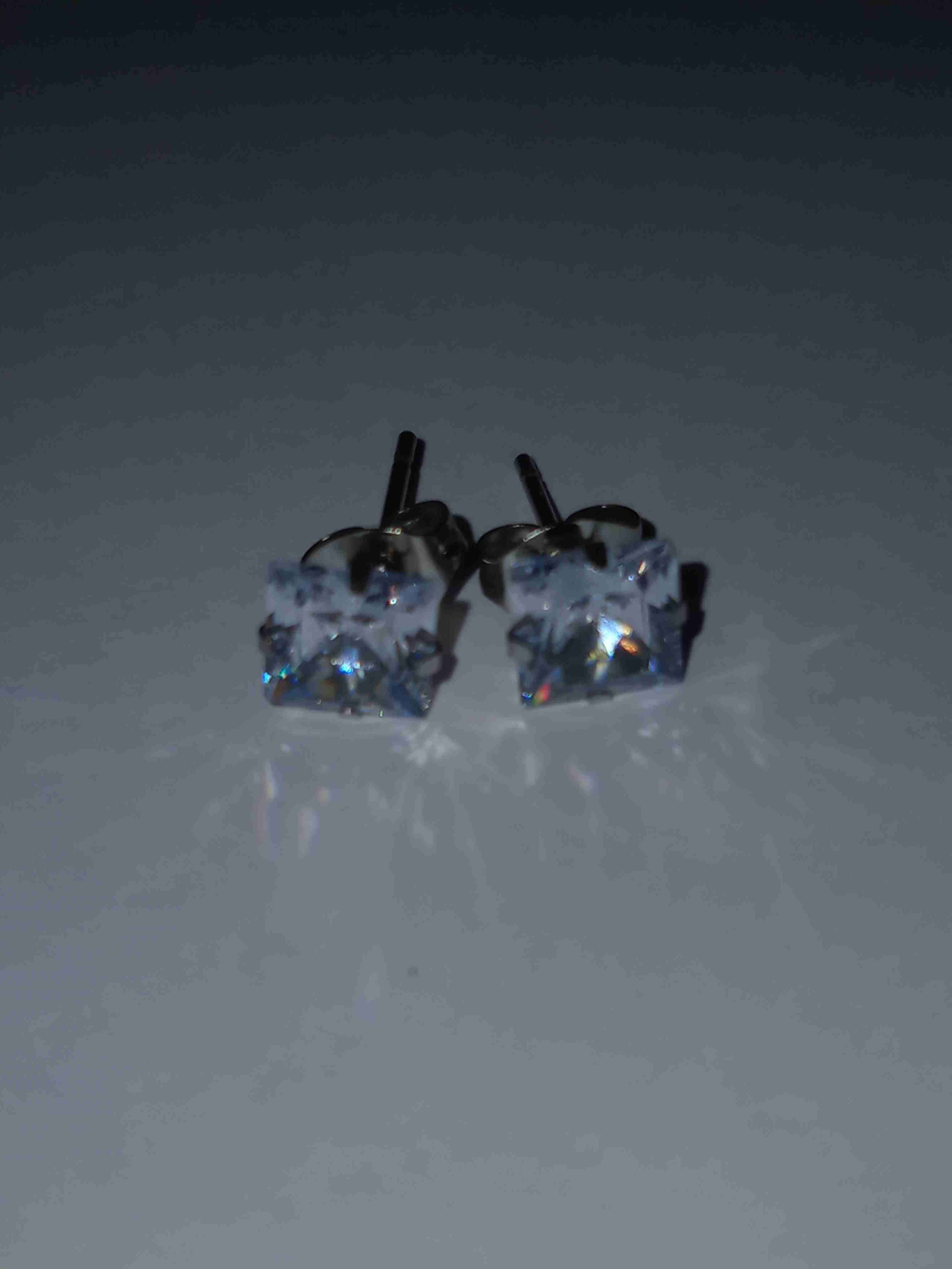 Pendientes de circones - miniatura 1