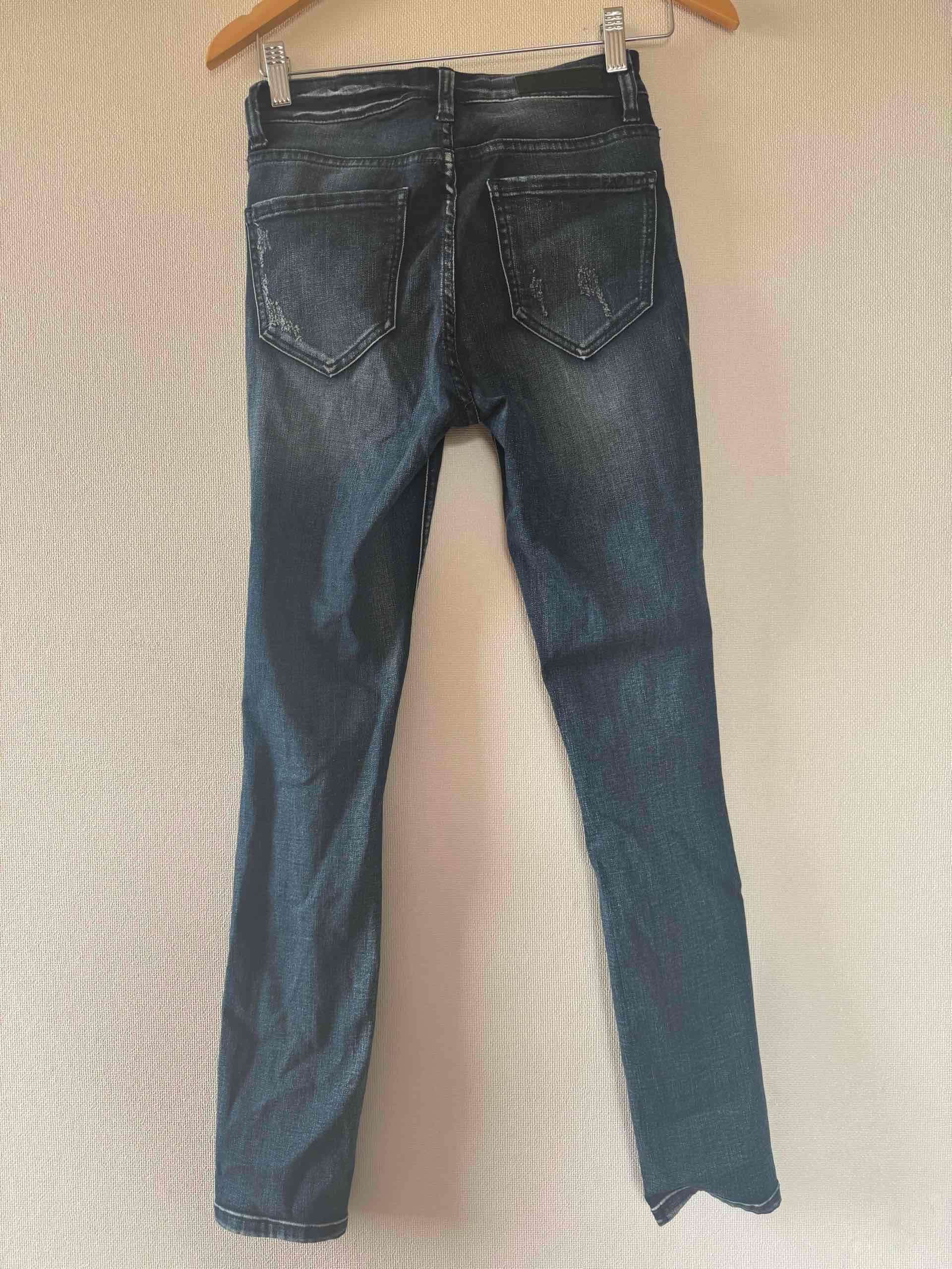 Jeans azul desgastados mujer - miniatura 2