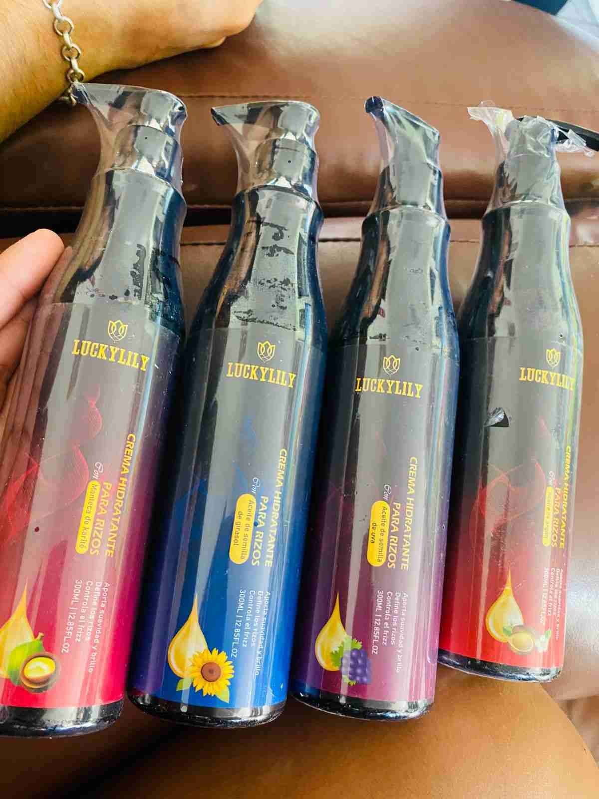 Crema hidratante para rizos Luckylily