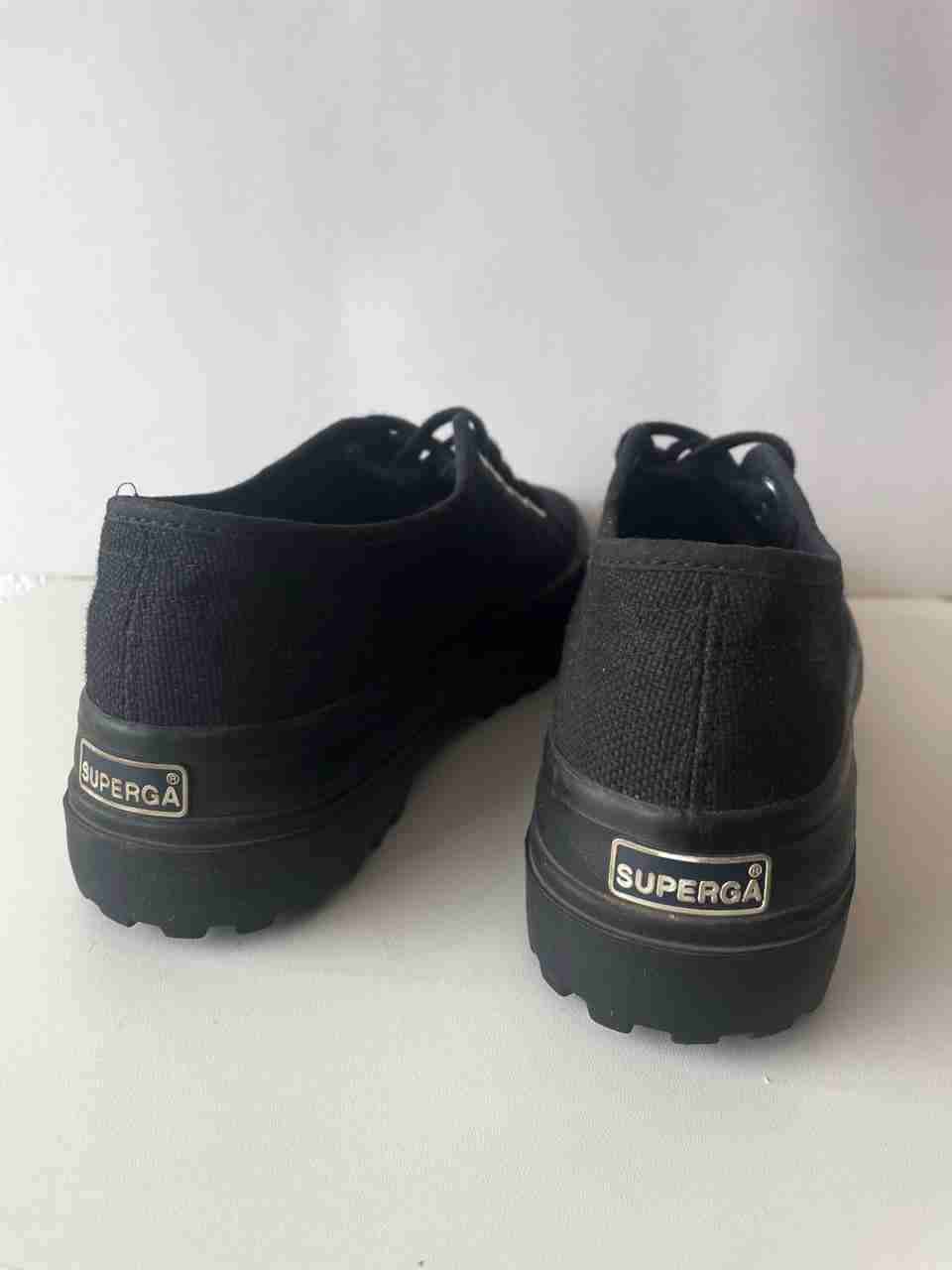 Zapatillas negras Superga - 1