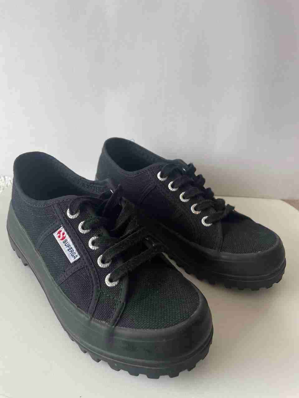 Zapatillas negras Superga - 4