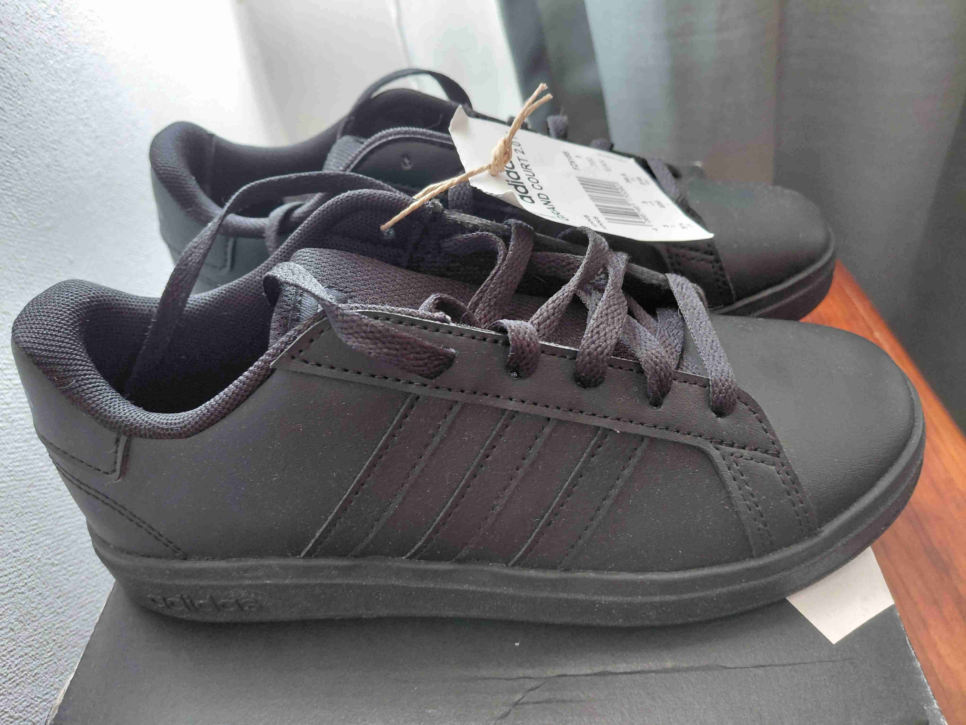 Zapatillas negras Adidas Grand Court - 3