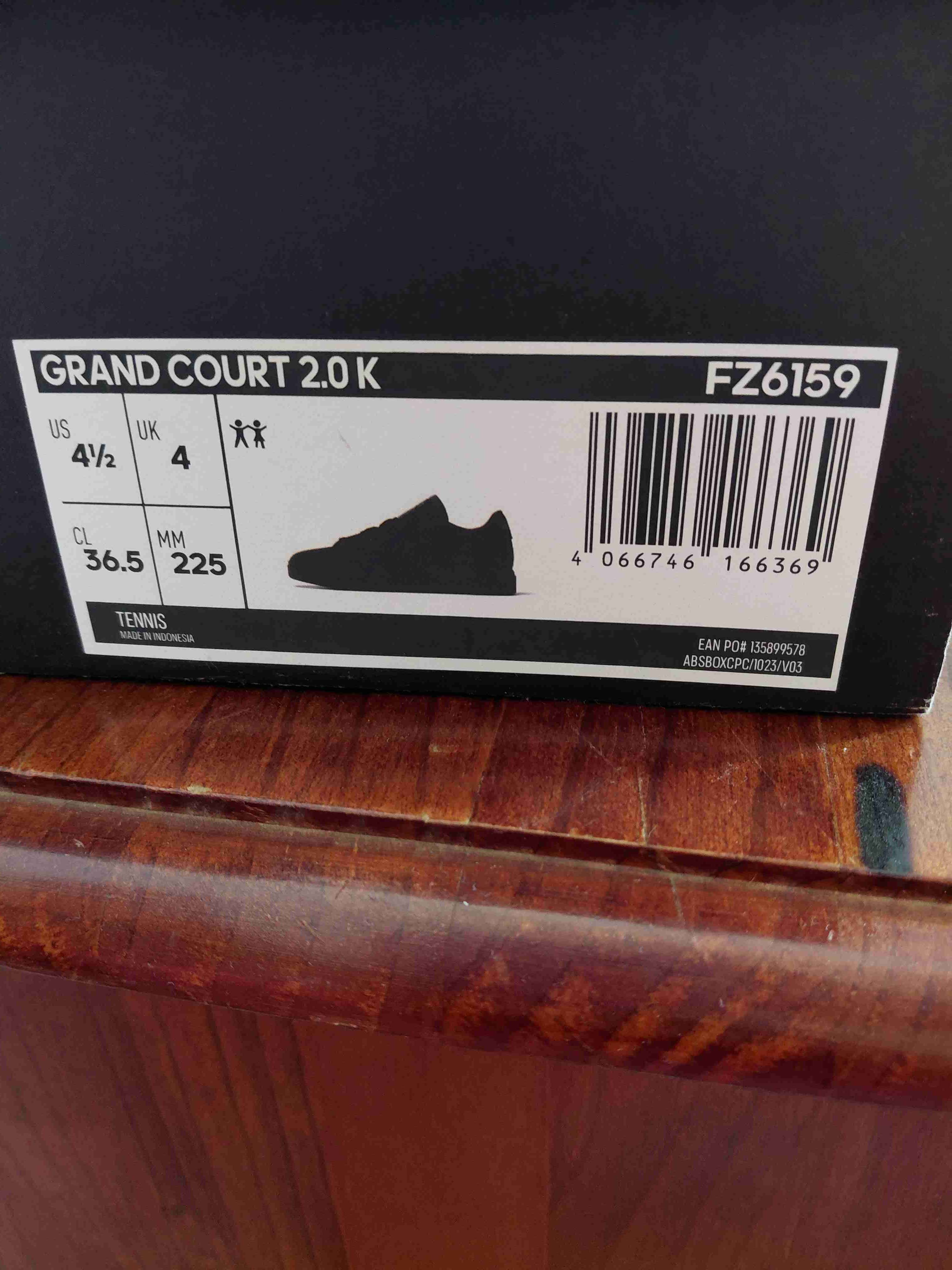 Zapatillas negras Adidas Grand Court - 4