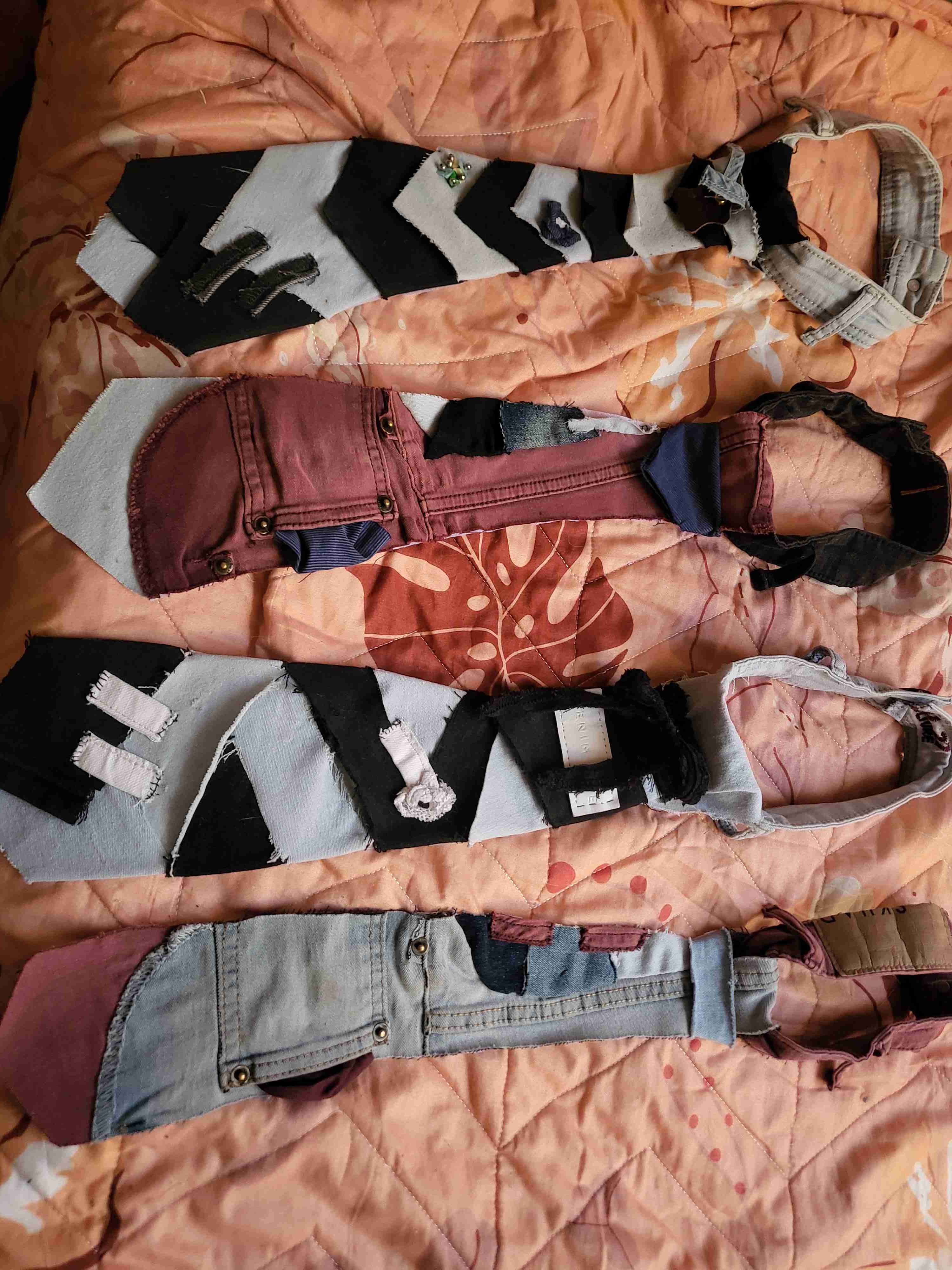 Corbatas artesanales patchwork - miniatura 1