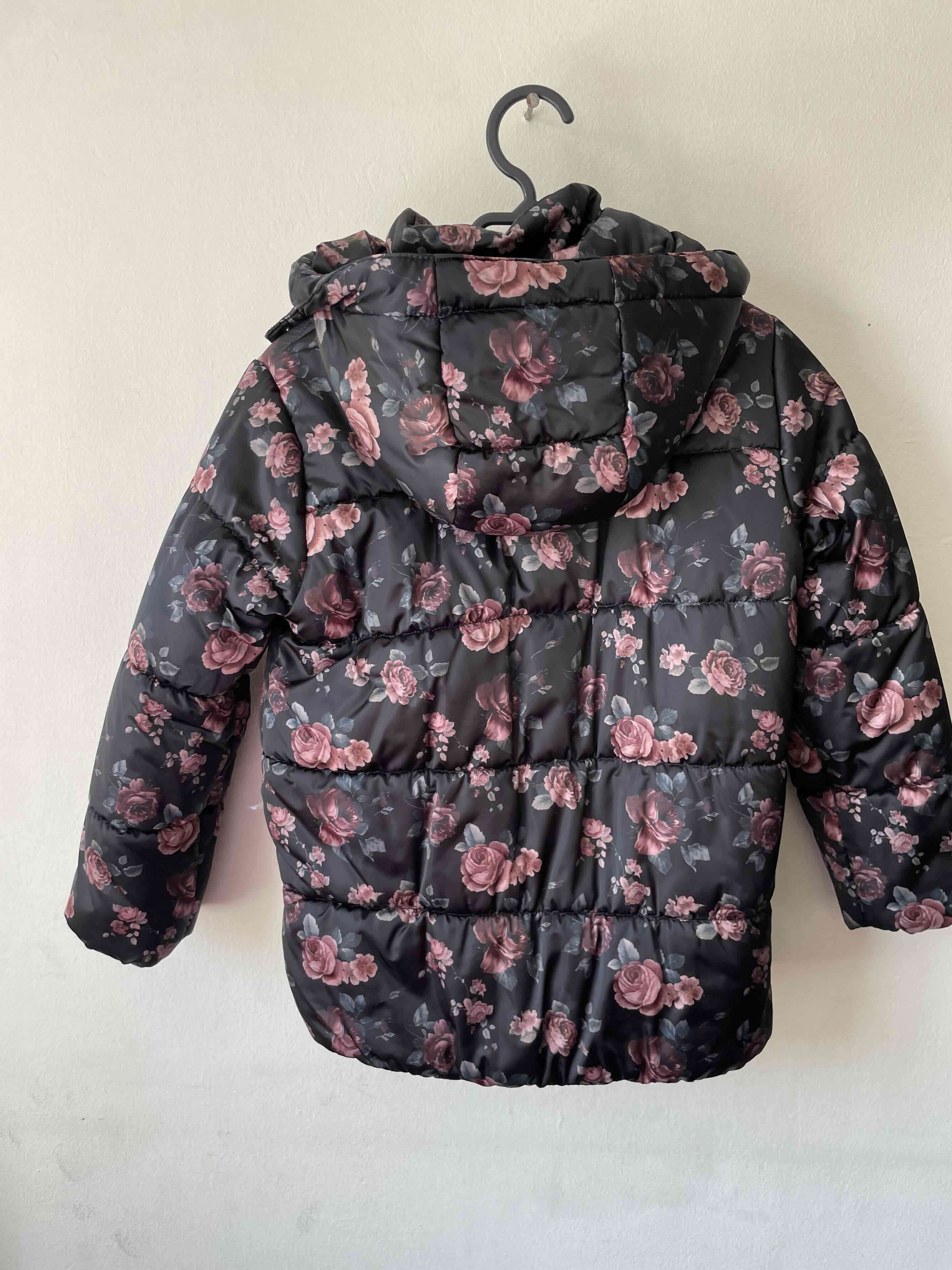 Parka floral con capucha - miniatura 2