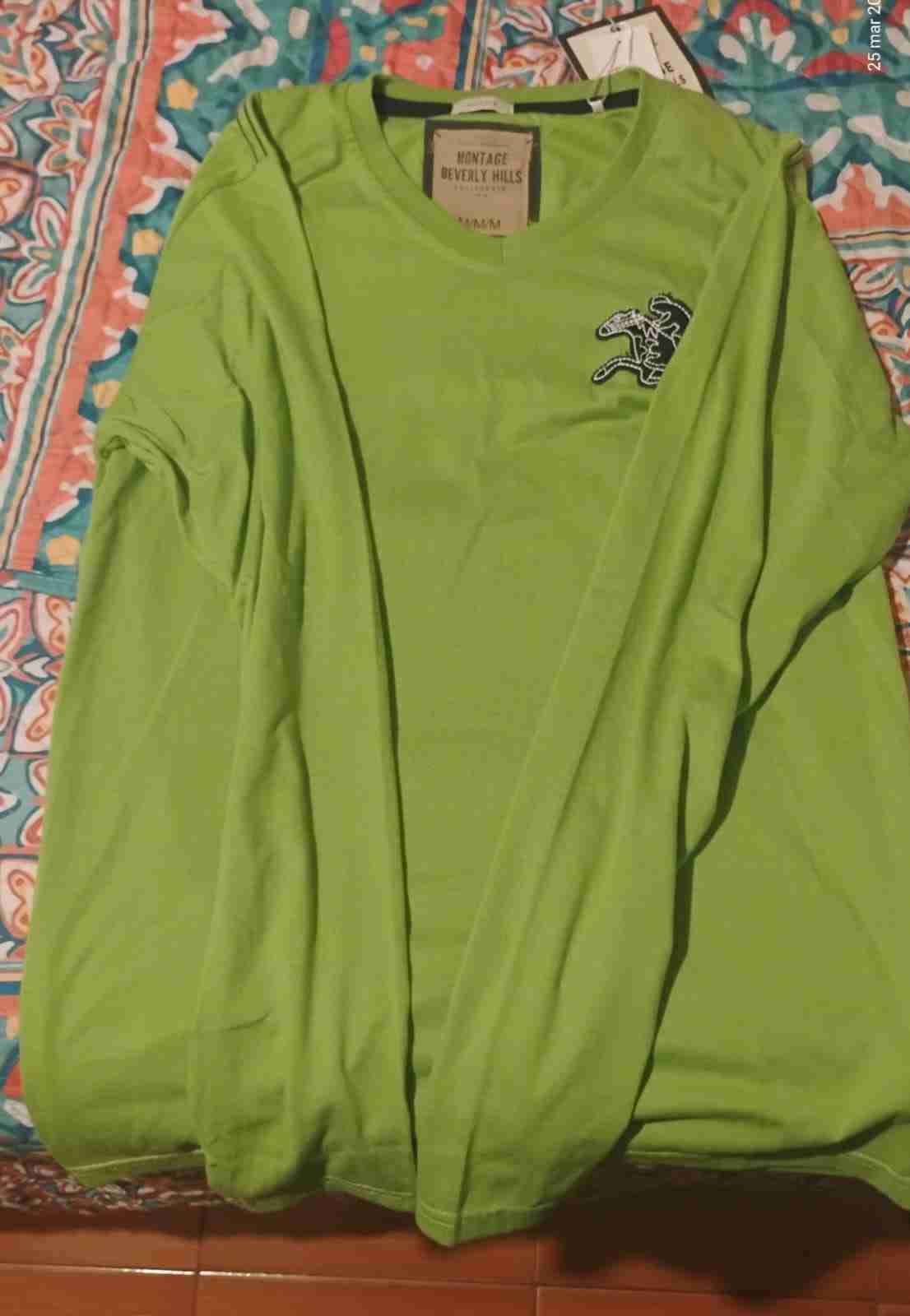 Polera verde y Polera a rayas Beverly Hills - 1