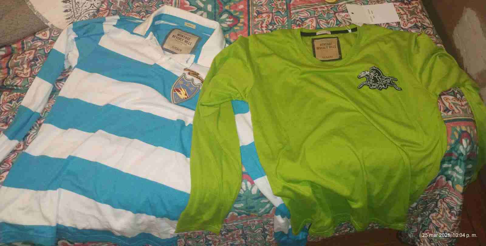 Polera verde y Polera a rayas Beverly Hills - 4