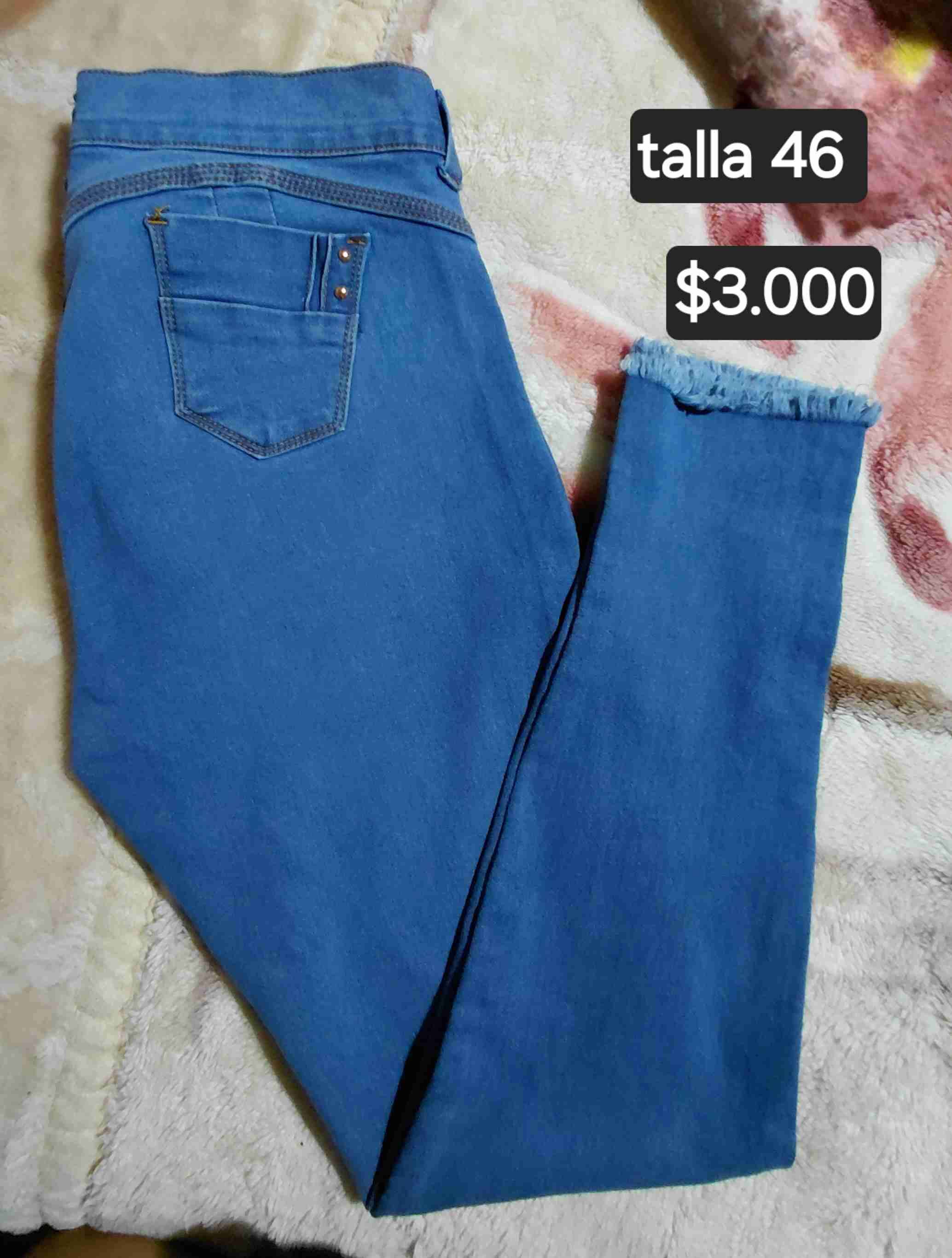 Jeans azules unidos talla 44y 42 - miniatura 3