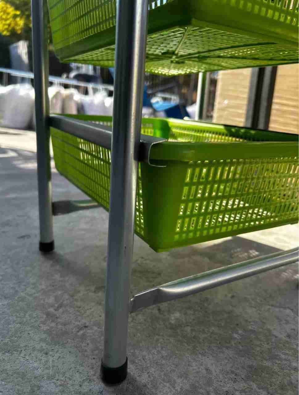 Carro organizador con canastos azules - miniatura 4