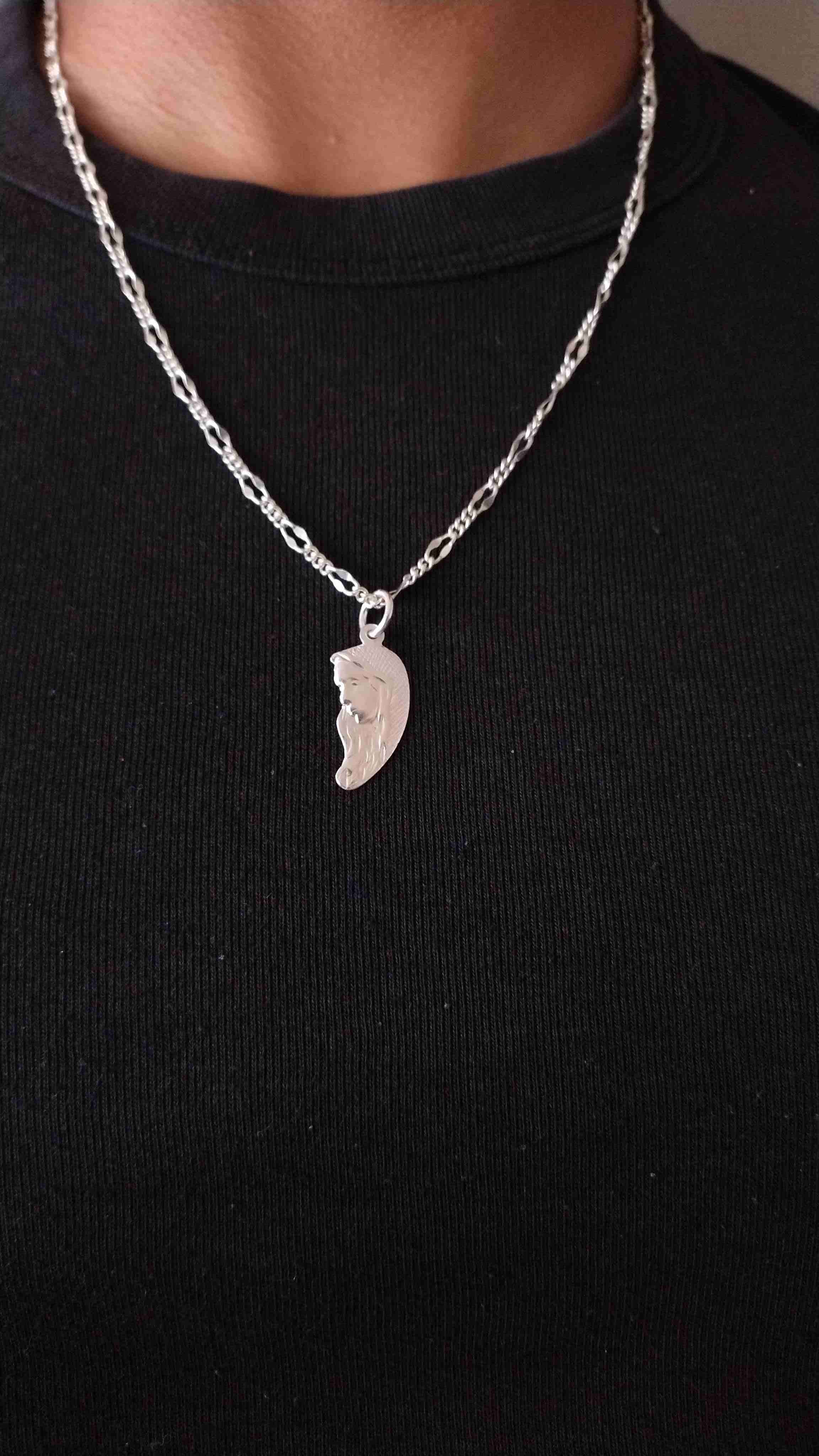 Colgante de plata Virgen Maria - 2