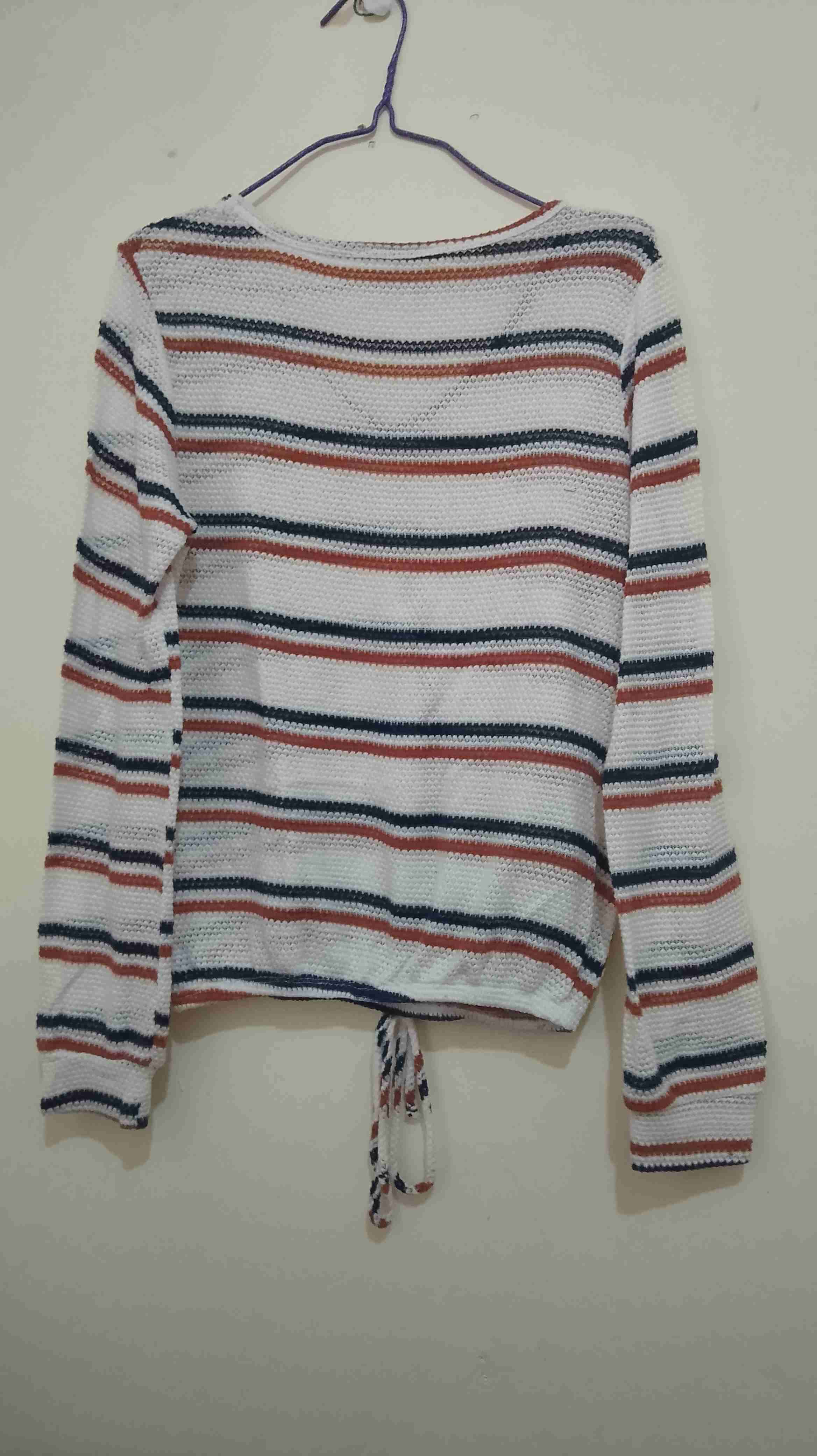 Suéter rayado multicolor - miniatura 3