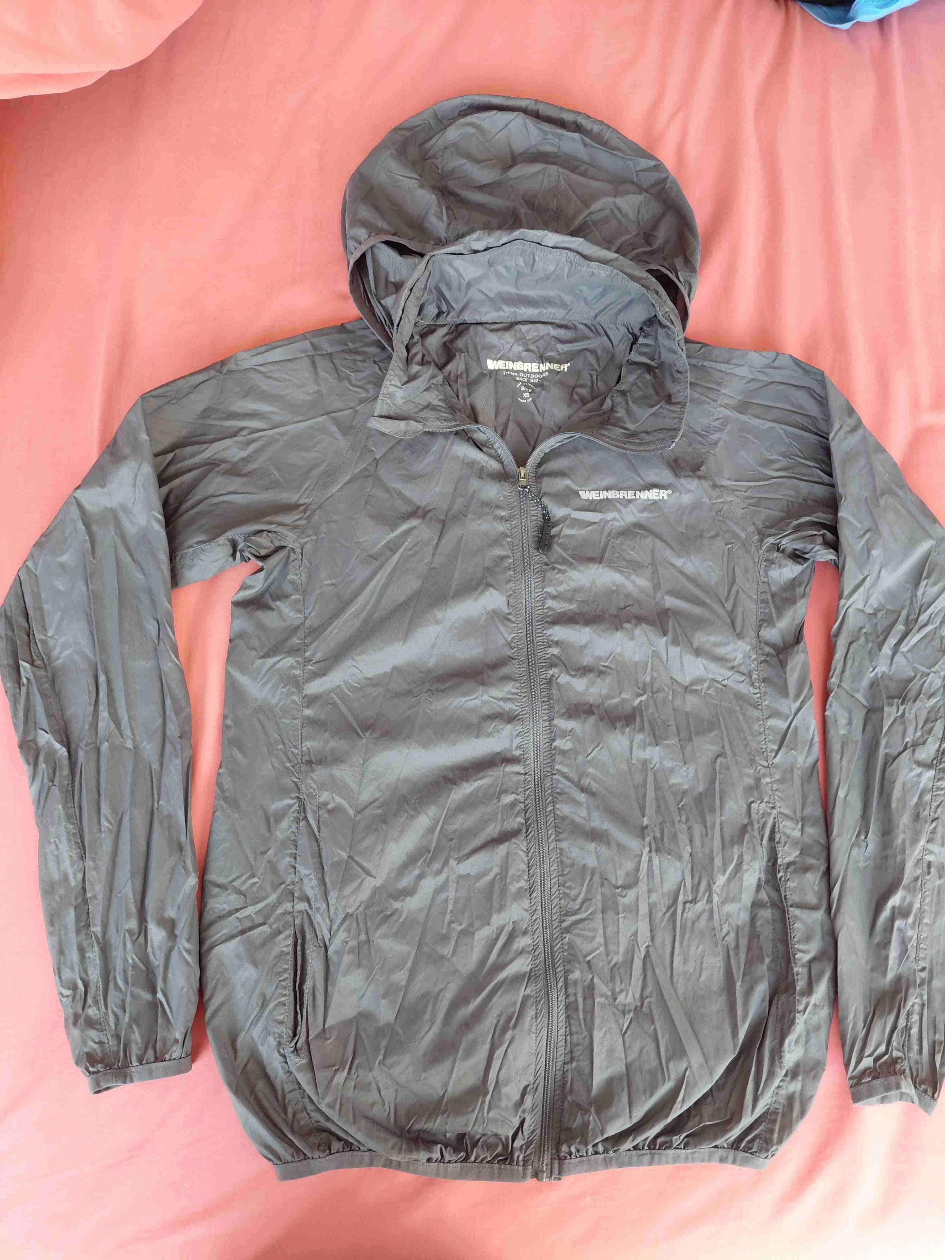 Parka Weinbrenner gris con capucha - miniatura 1