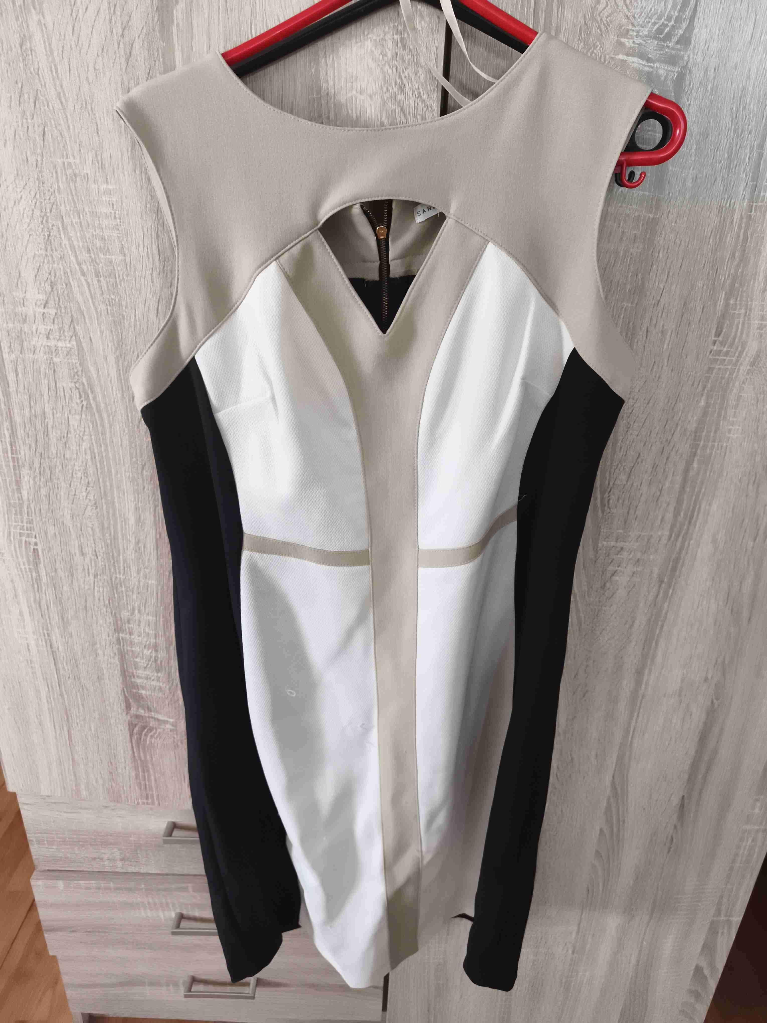 Vestido sin mangas tricolor - miniatura 1