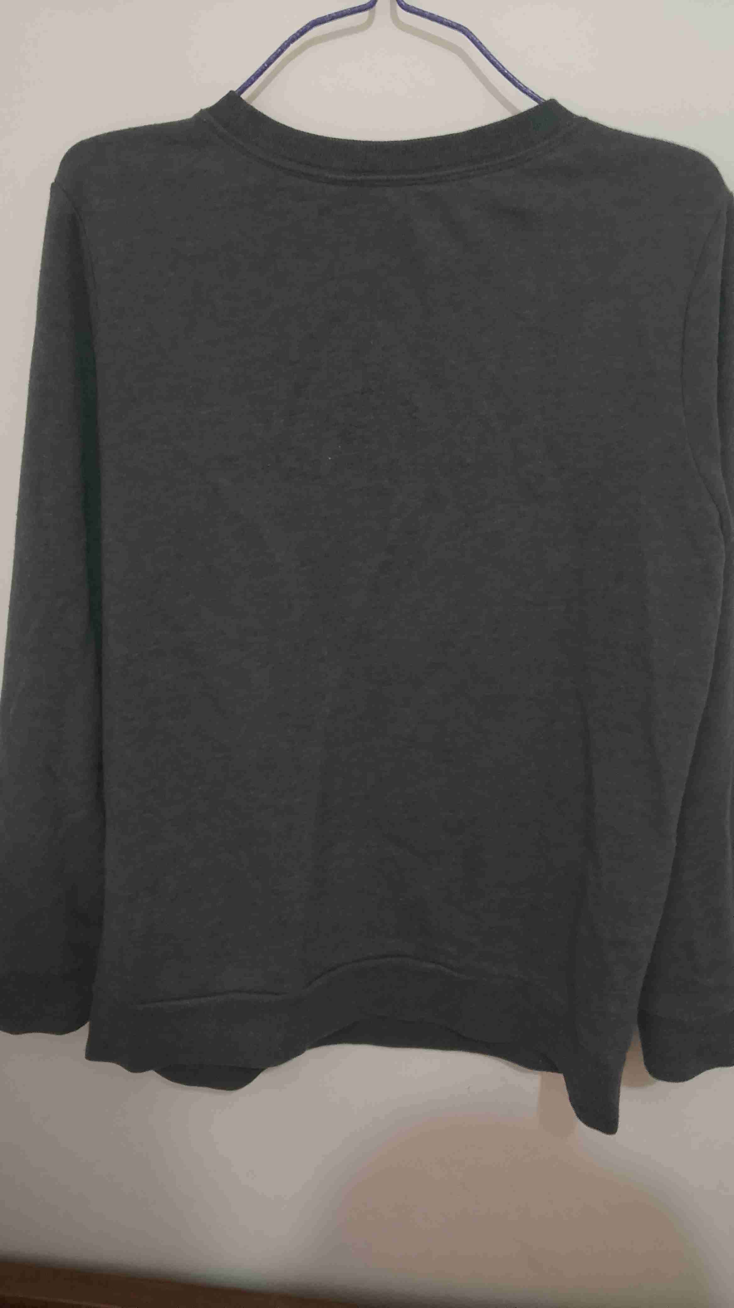 Polerón gris con mensaje - miniatura 3