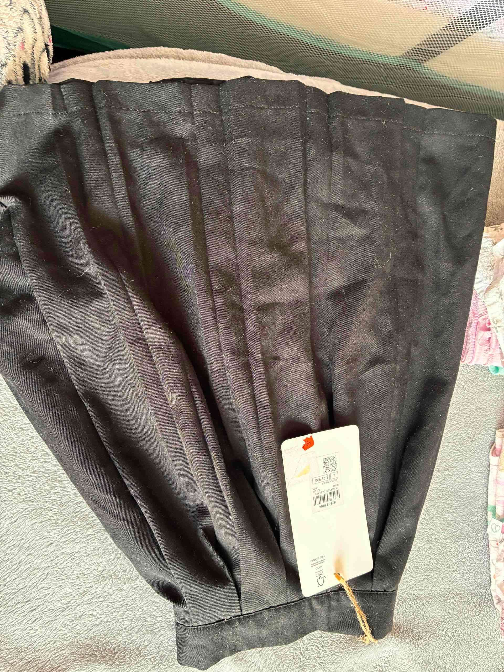 Falda negra plisada - miniatura 2