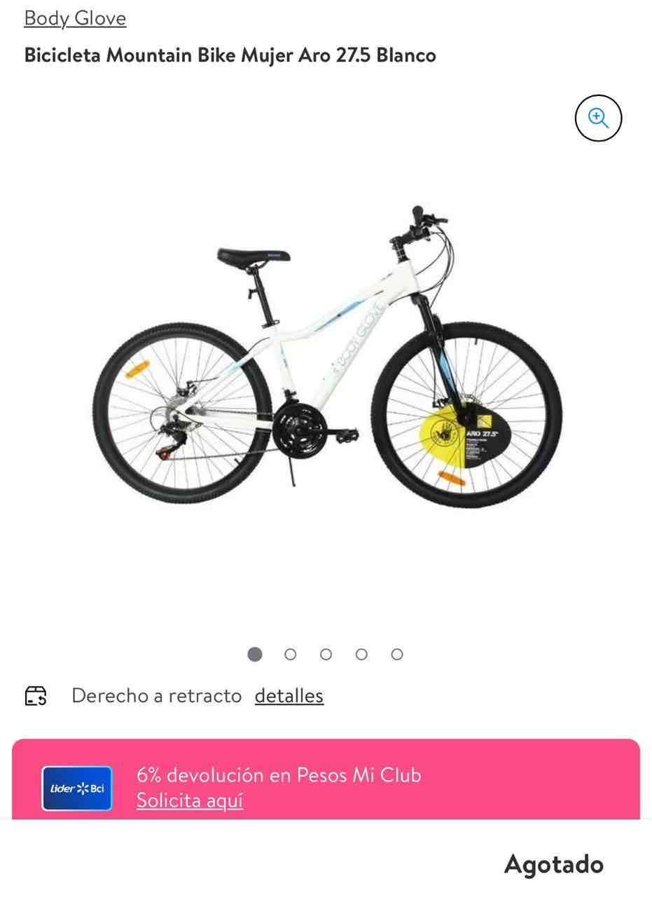 Bicicleta Body Glove Aro 27.5 - miniatura 4