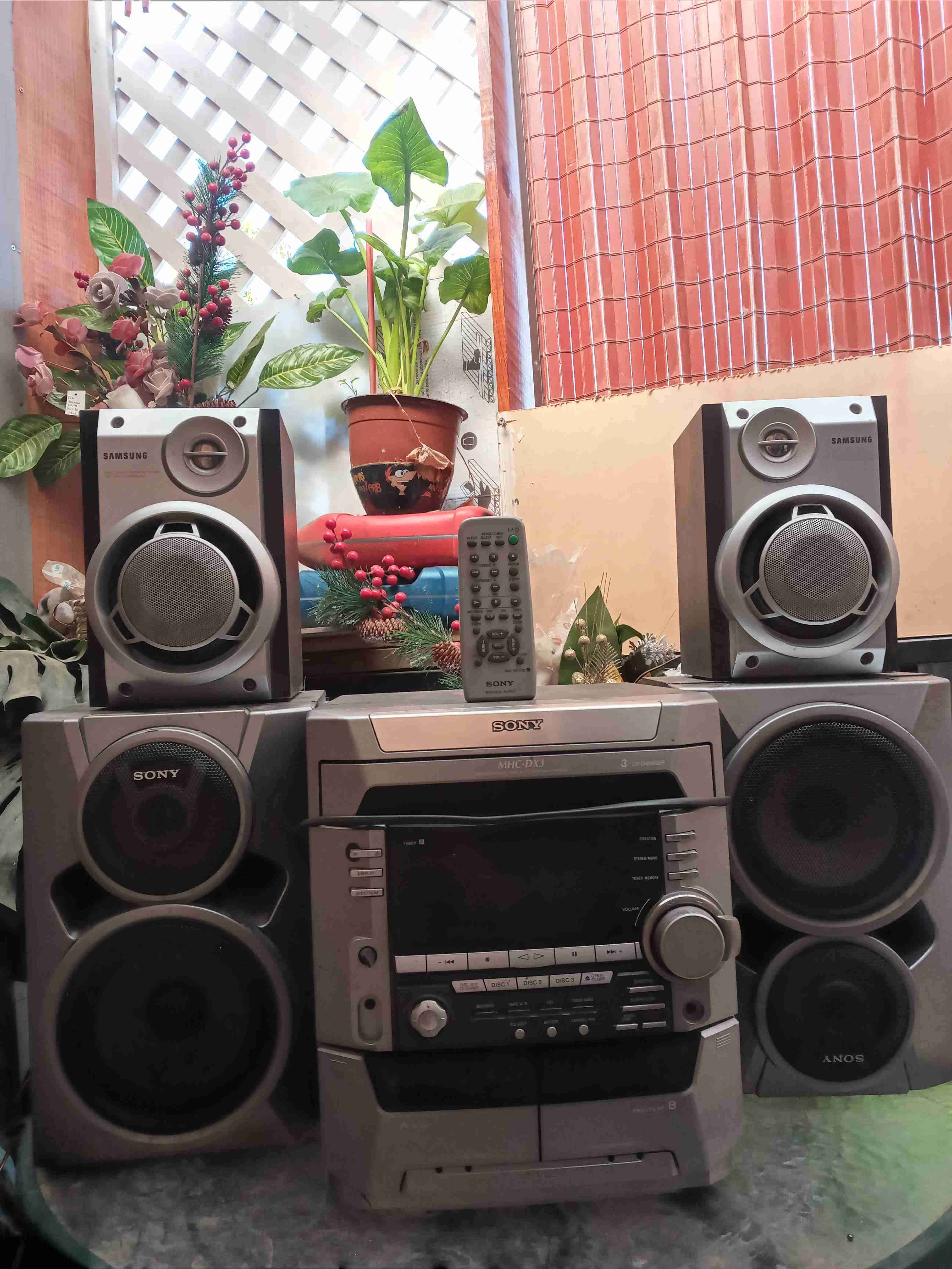 Equipo de sonido Sony