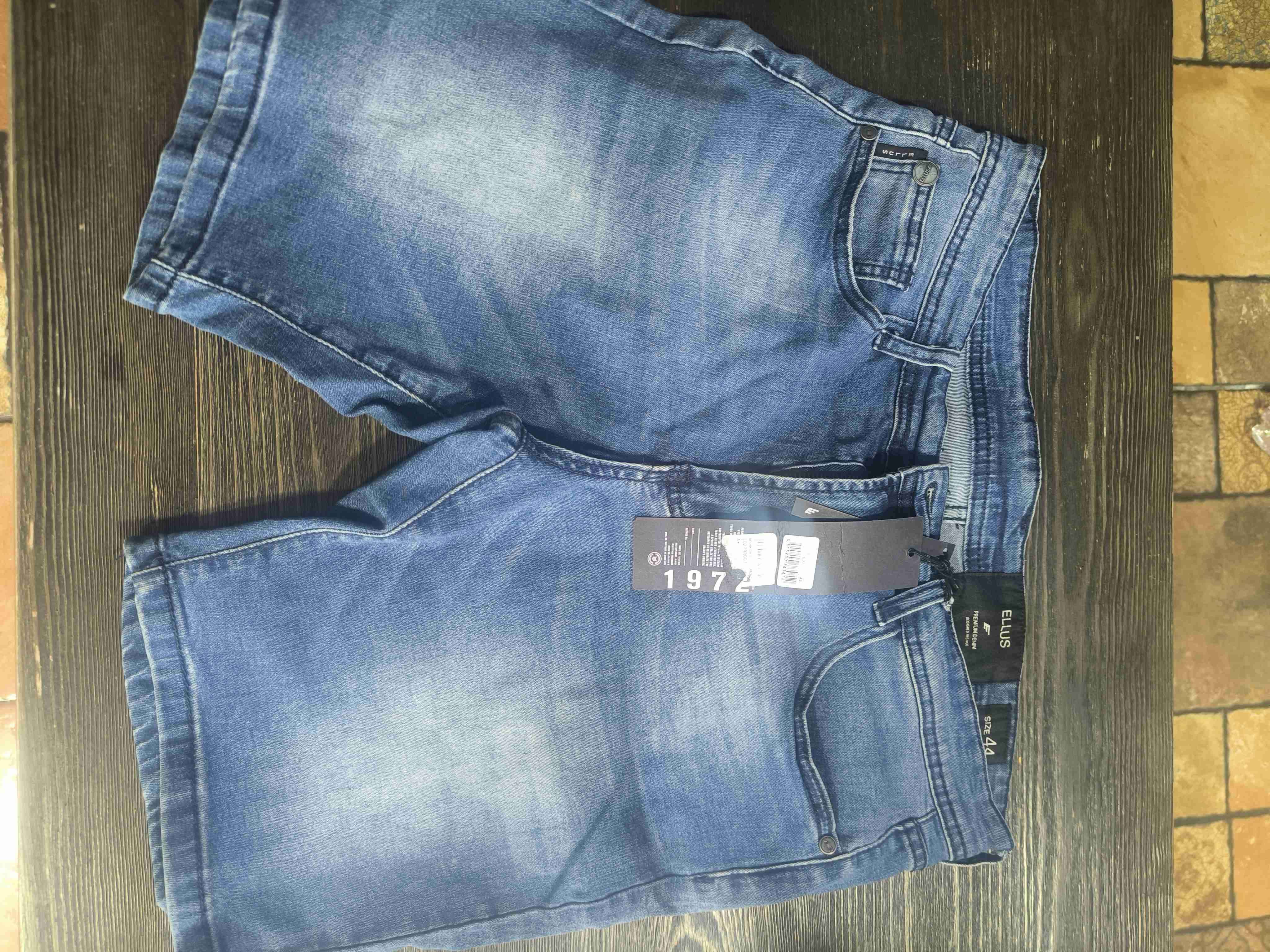 Shorts de mezclilla azules - miniatura 1