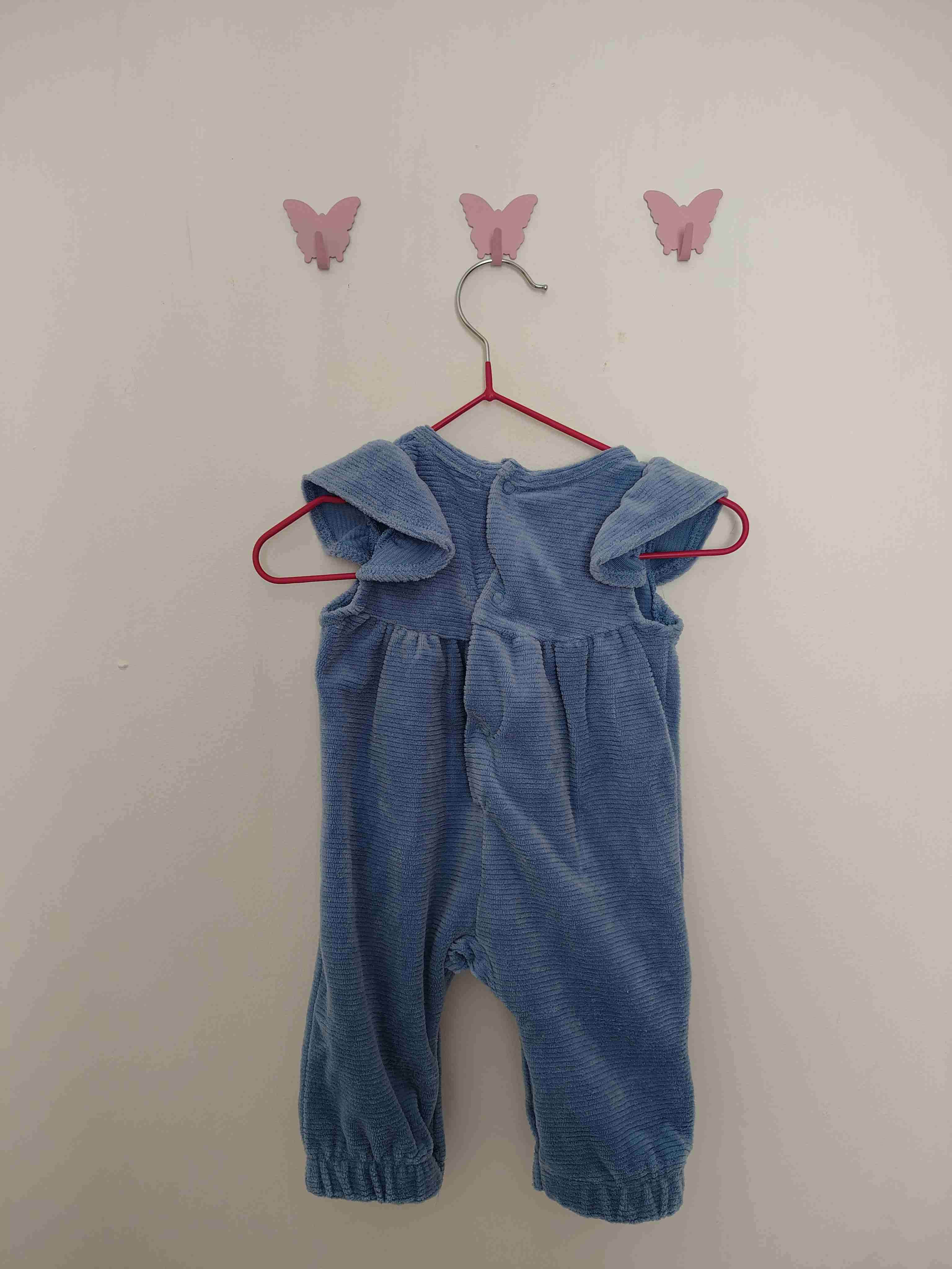 Enterito azul para bebé con diseño - miniatura 2