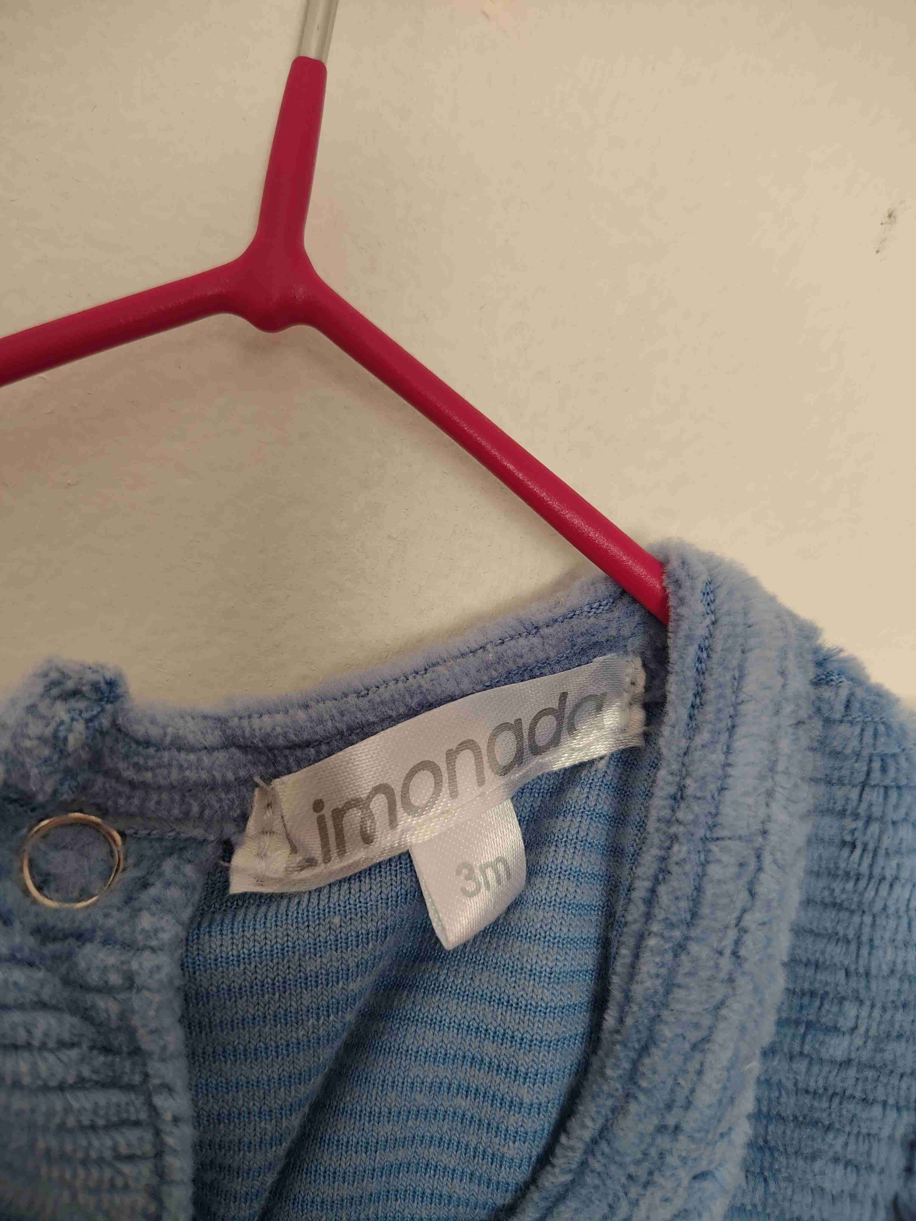 Enterito azul para bebé con diseño - miniatura 3